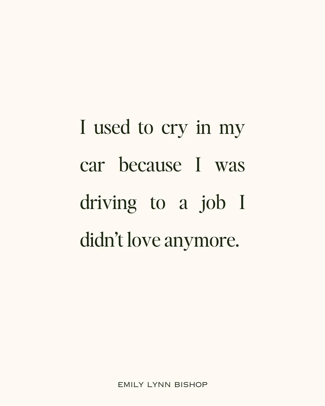 For the woman who&rsquo;s shed enough tears in the name of &ldquo;success&rdquo;.
Who&rsquo;s done abandoning herself to meet expectations.
Who&rsquo;s ready to choose differently &mdash; to choose herself.

To create a new vision where her ambition 