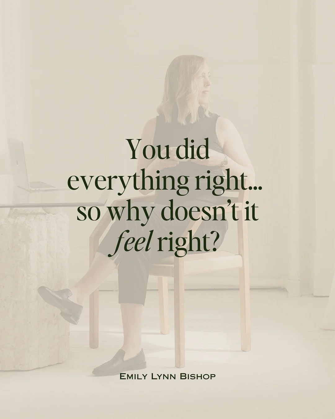 When success no longer feels like success &mdash; it&rsquo;s not failure. It&rsquo;s awakening.

You&rsquo;ve built the life you were told would make you happy &mdash; the career, the home, the family.
On paper, it looks perfect.
But inside&hellip; s