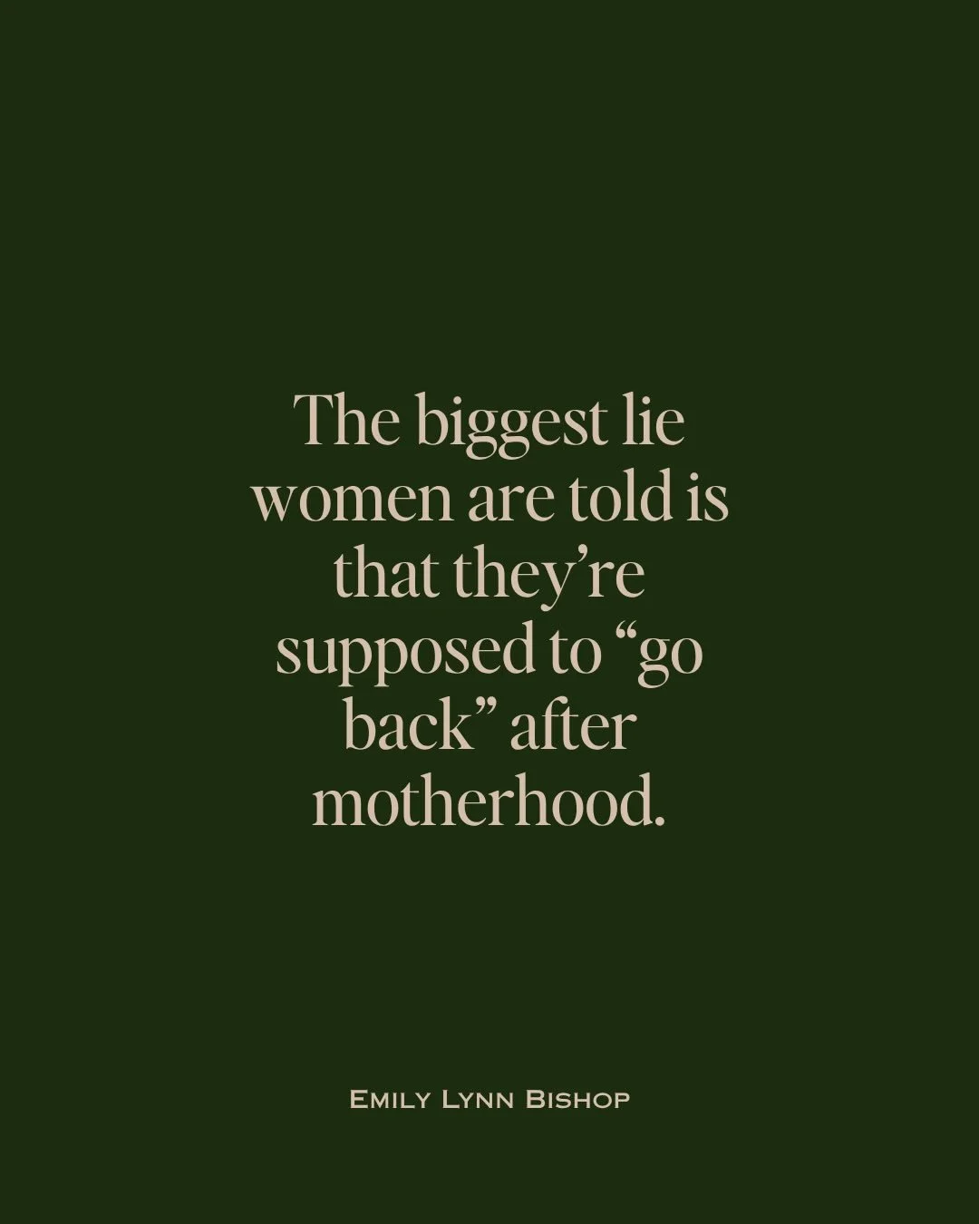 I spent a long time thinking something was wrong with me after becoming a mother.

Why was working full time in motherhood so challenging, when so many other women were doing it too?

Why did the career I worked so hard for suddenly not feel the same