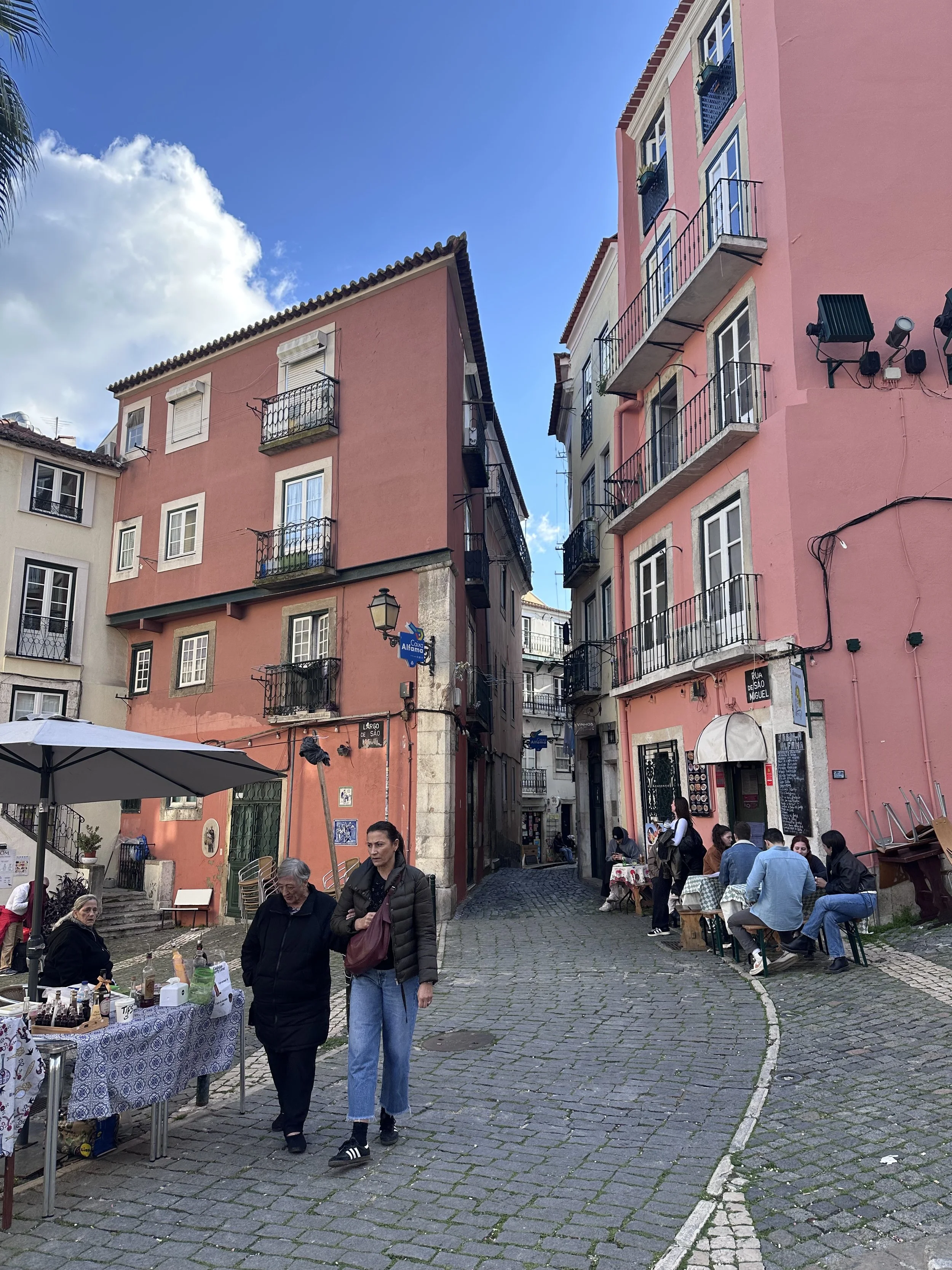 our street and the stand of ginja