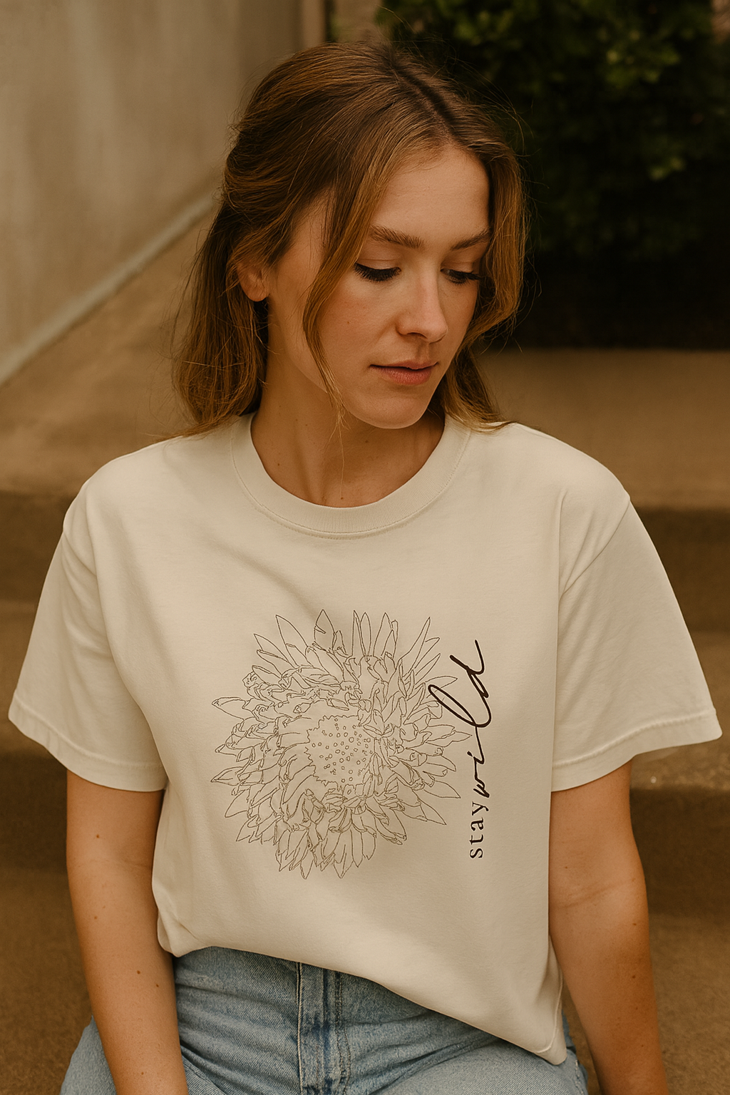 Women’s Stay Wild Boxy Tee