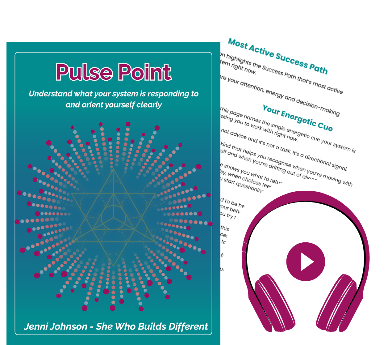 Pulse Point guide cover with supporting PDF pages and audio icon