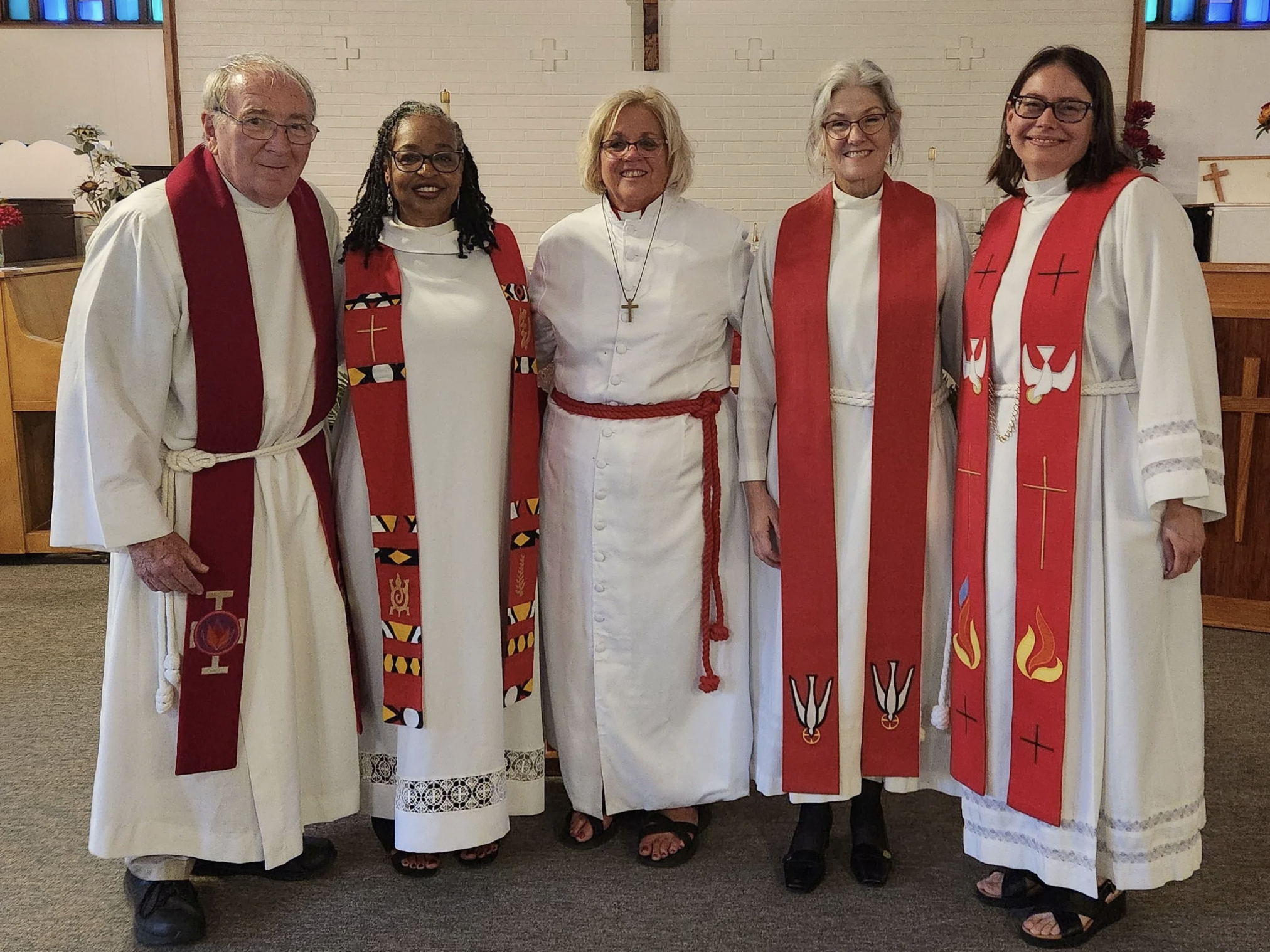Vicar Janet Craig Installation