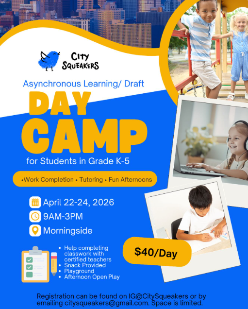 NFL Draft Day Camp by City Squeakers