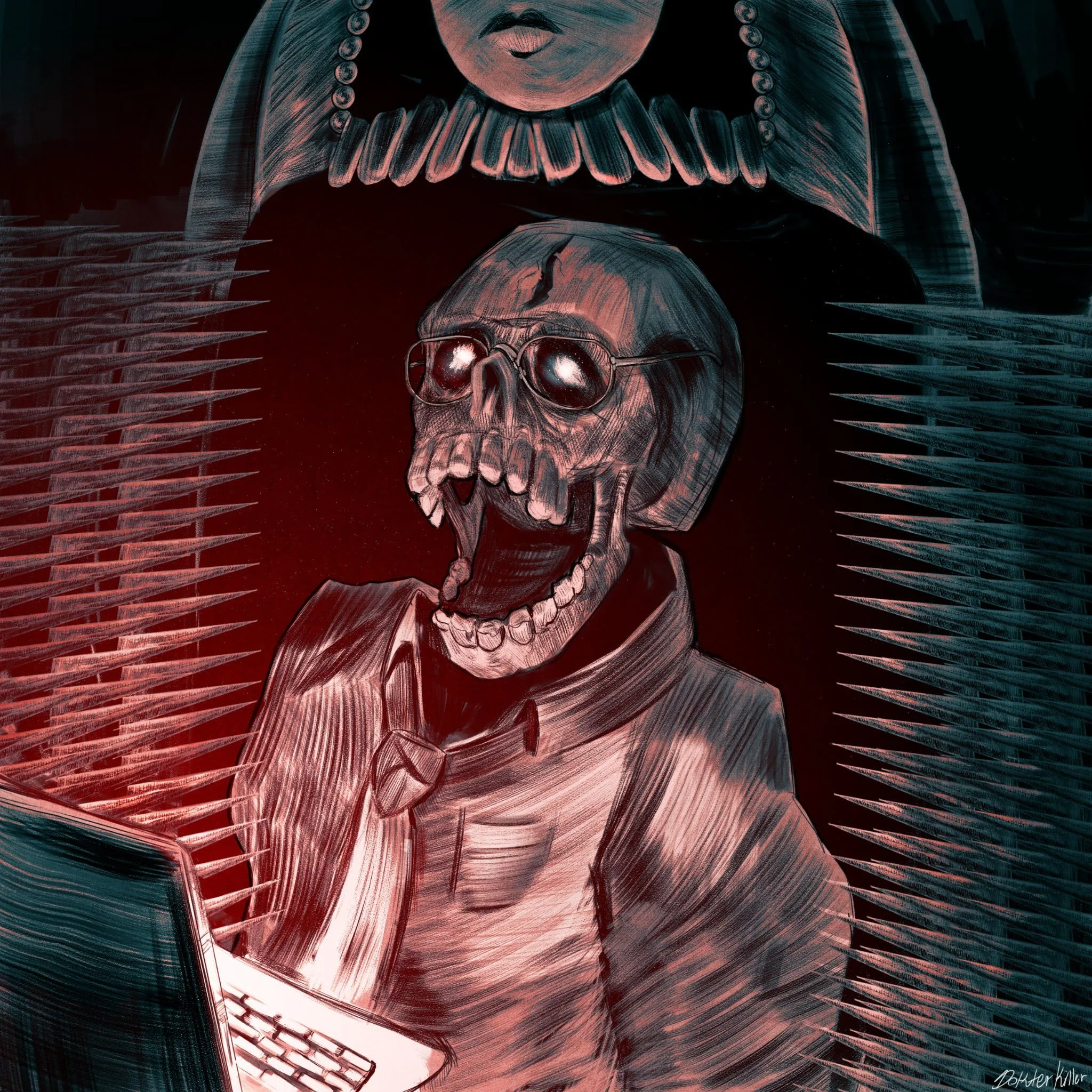 Commission For Two Album Covers
"FUNDED BY FARKUS"
2023, Digital