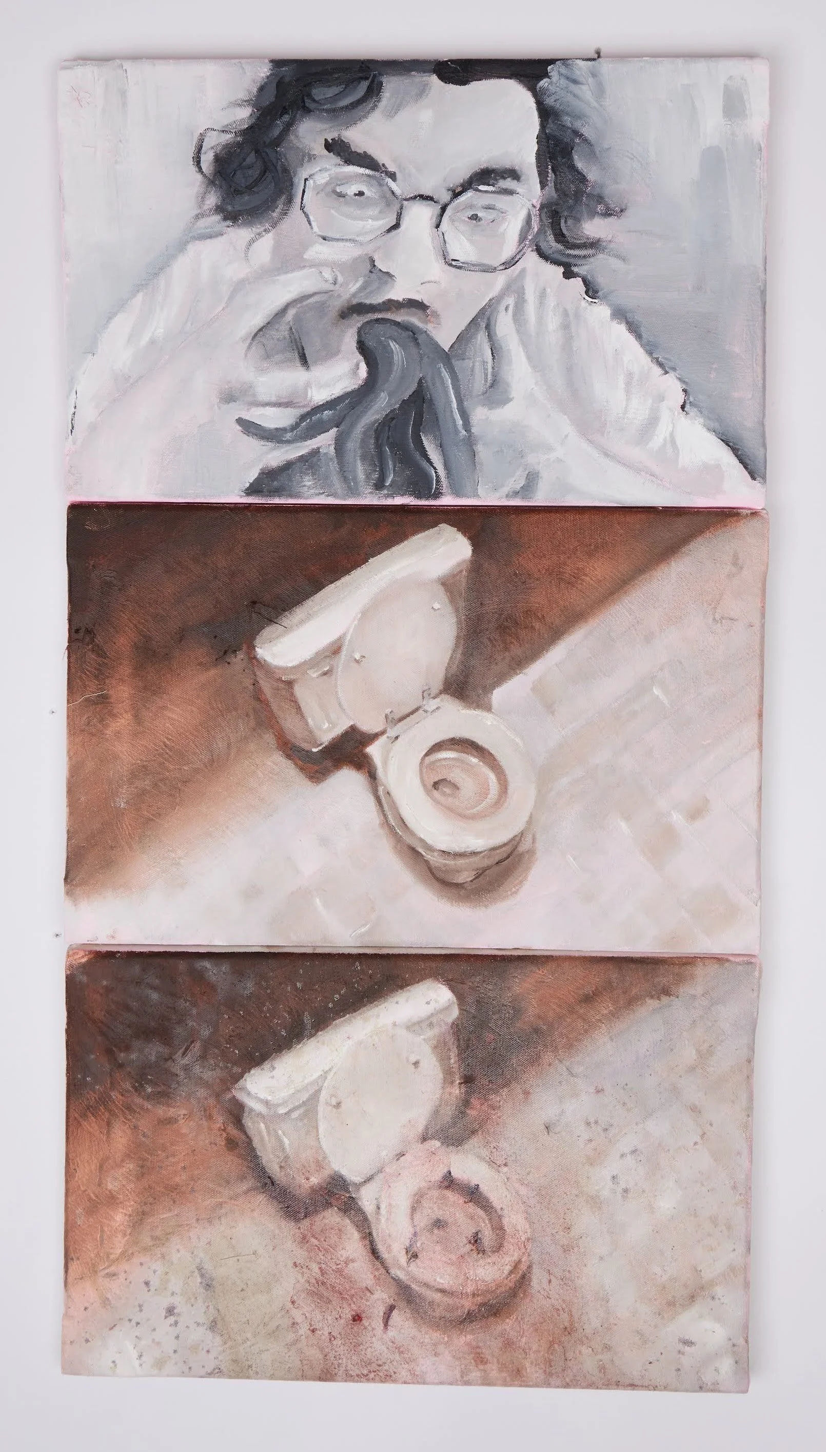 "Compulsive Behavior, My Trophies"
2025, oil on canvas