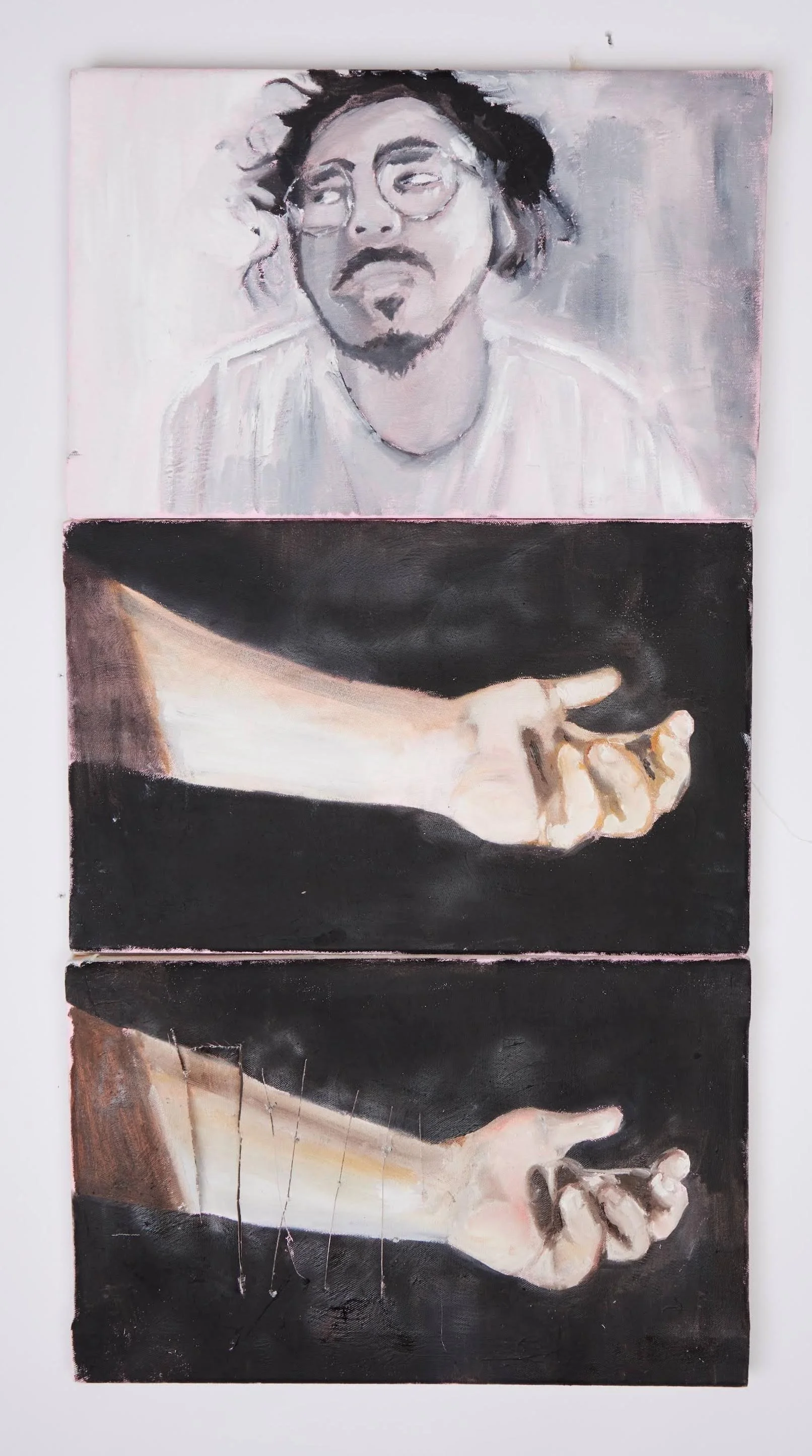 "Compulsive Behavior, My Trophies"
2025, oil on canvas
