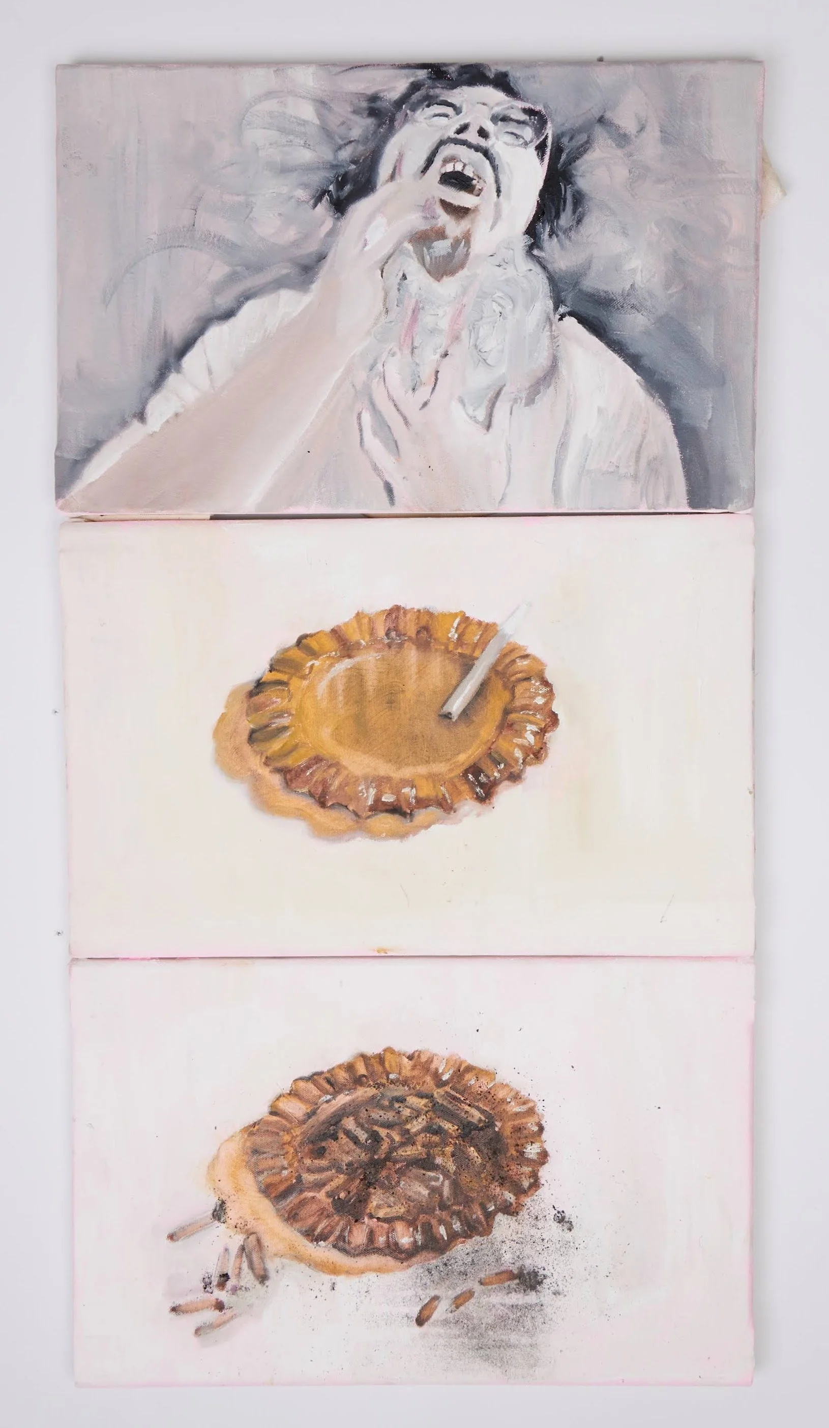"Compulsive Behavior, My Trophies"
2025, oil on canvas