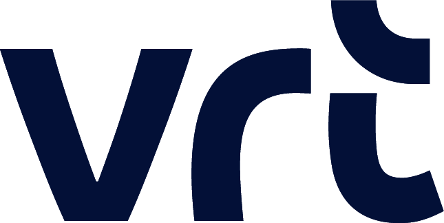 Close-up of a logo with the partially visible word 'Verizon' in dark blue on a black background.