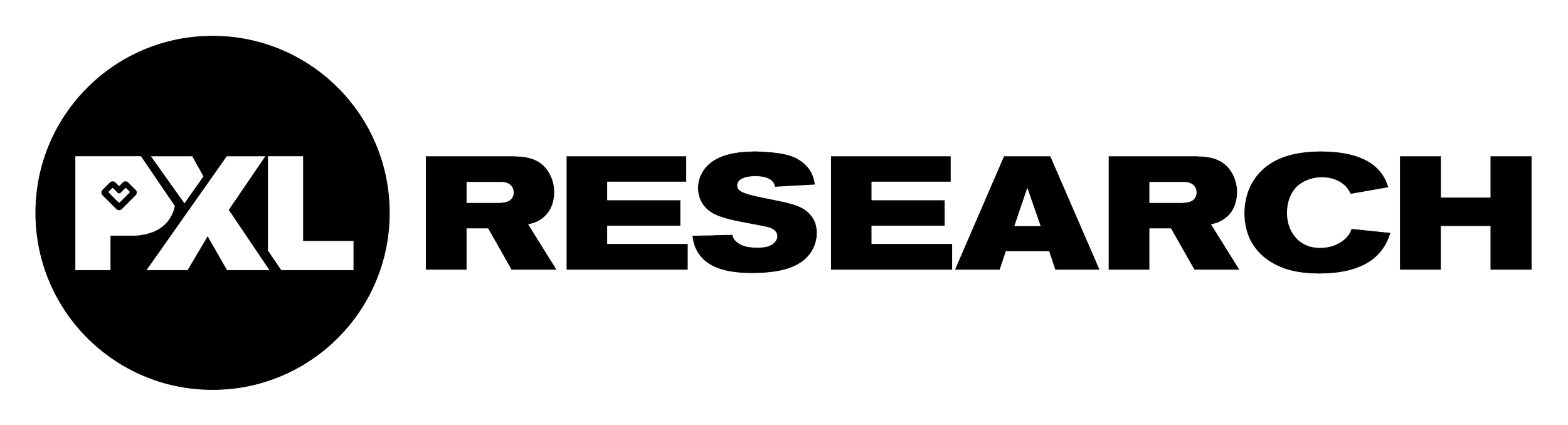 PAL Research logo in black and white.