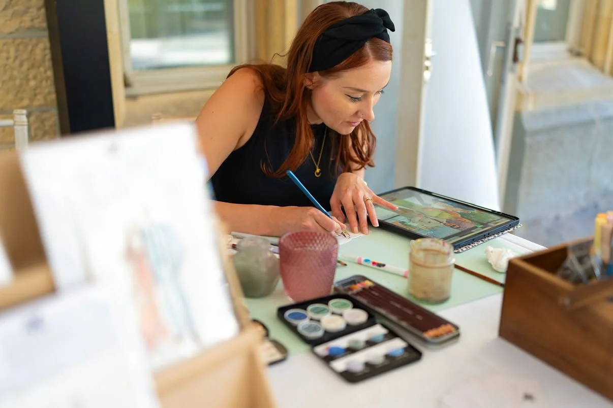 Illustrating live at Manor by the Lake