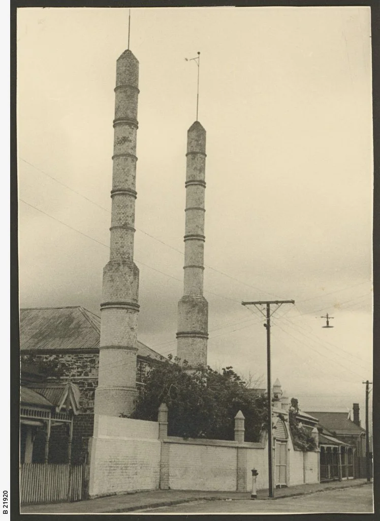 “Little Gilbert Street, Mohammedan Mosque, 21st December 1928.” Photo courtesy of Australia State Library of South Australia.