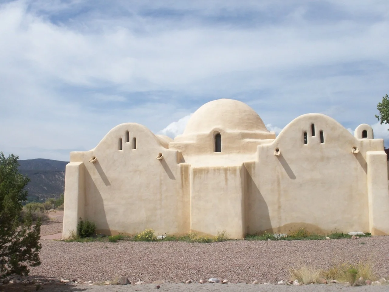 Dar al-Islam Mosque in Abiquiu, New Mexico, United States