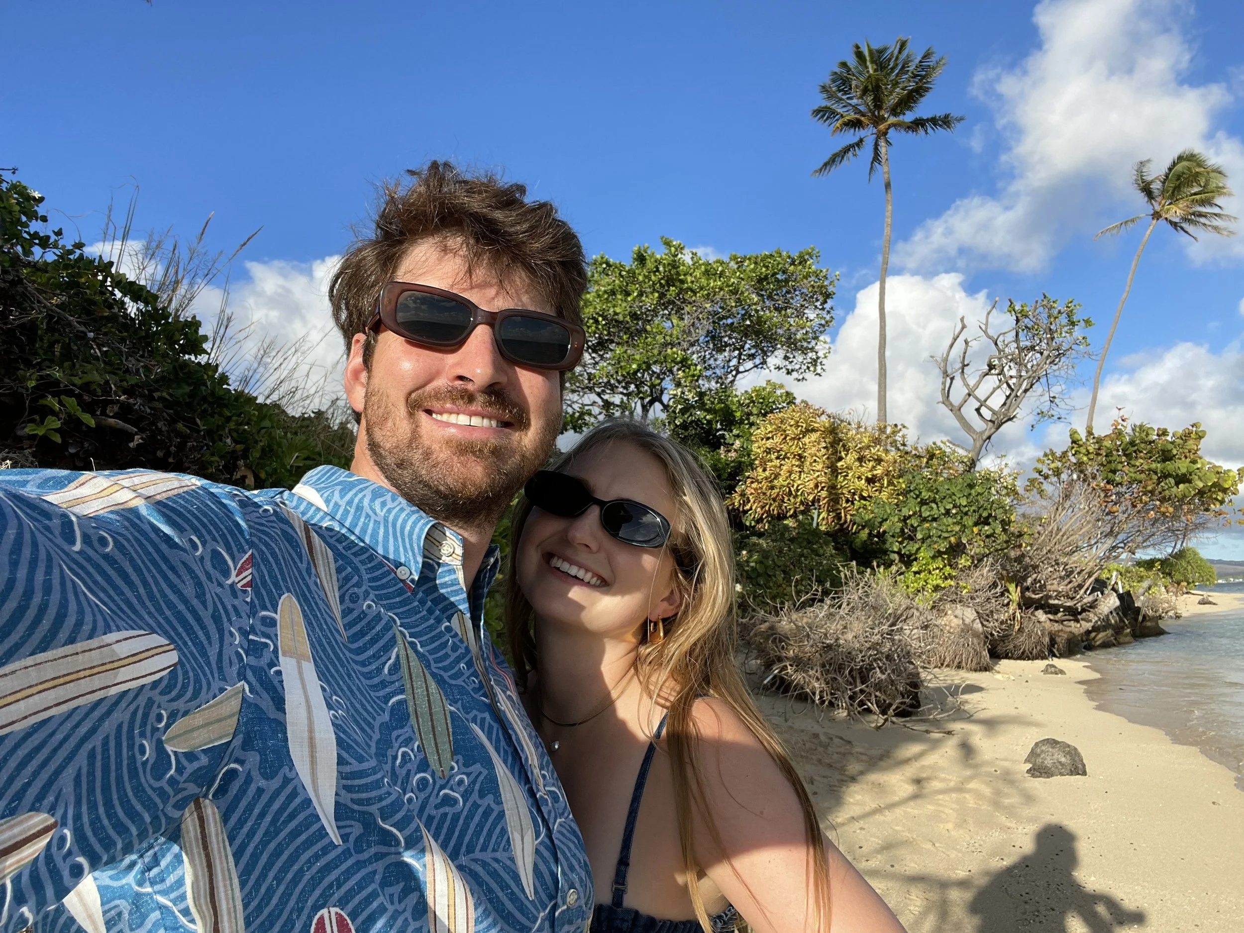 Thanksgiving 2023, visiting Antonio's extended family in Oahu