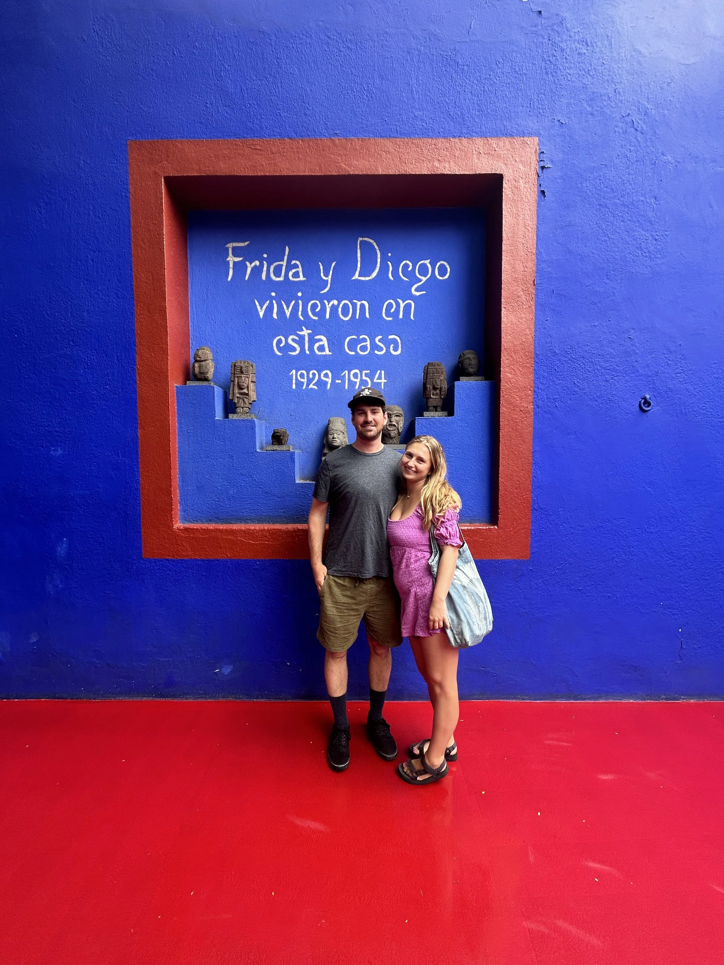 Visiting Casa Azul in Mexico