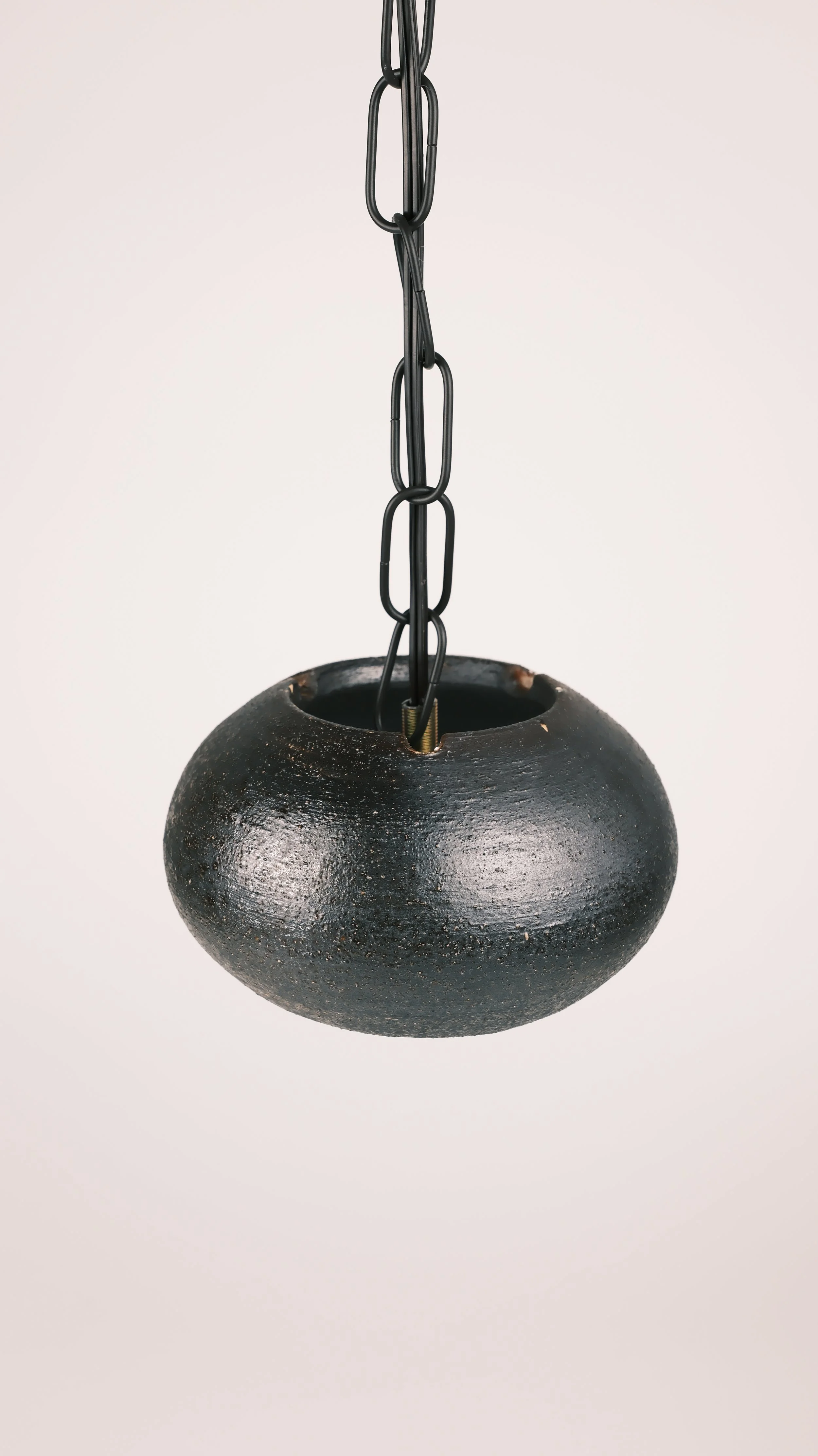 Salt-Fired Pendant Light