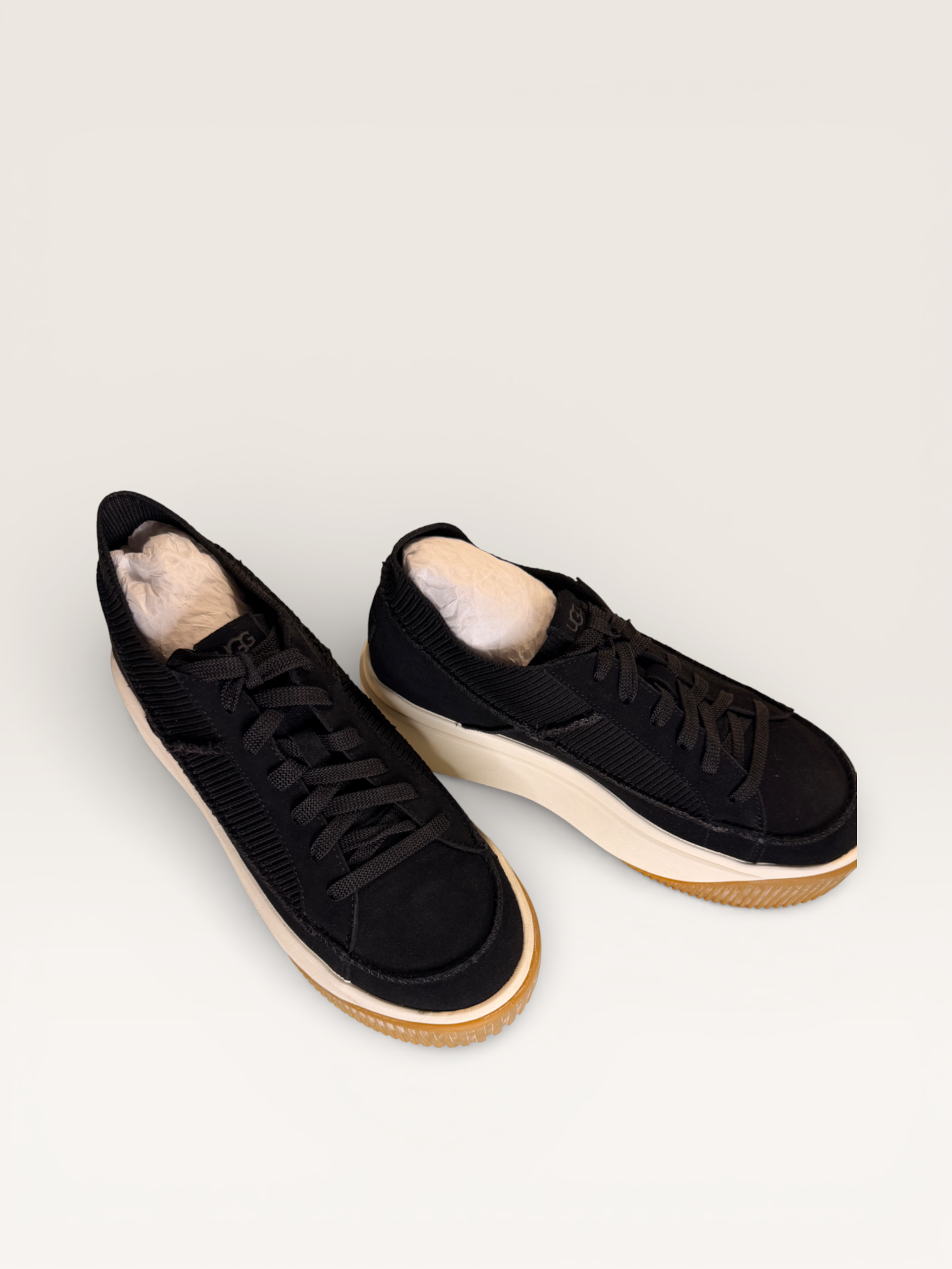 UGG Black Platform Sneakers