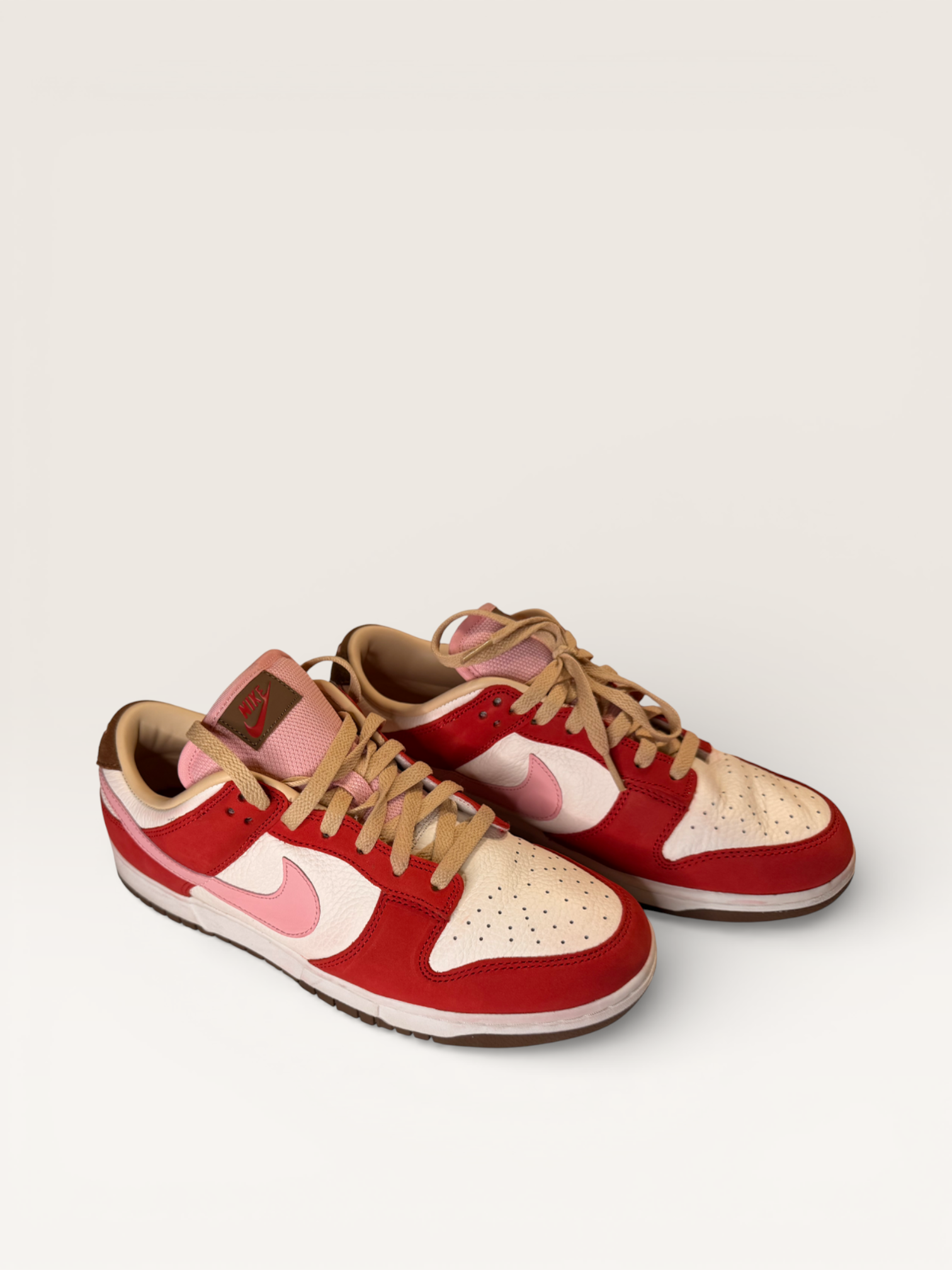 Nike Dunk Low Sneakers Red and Pink