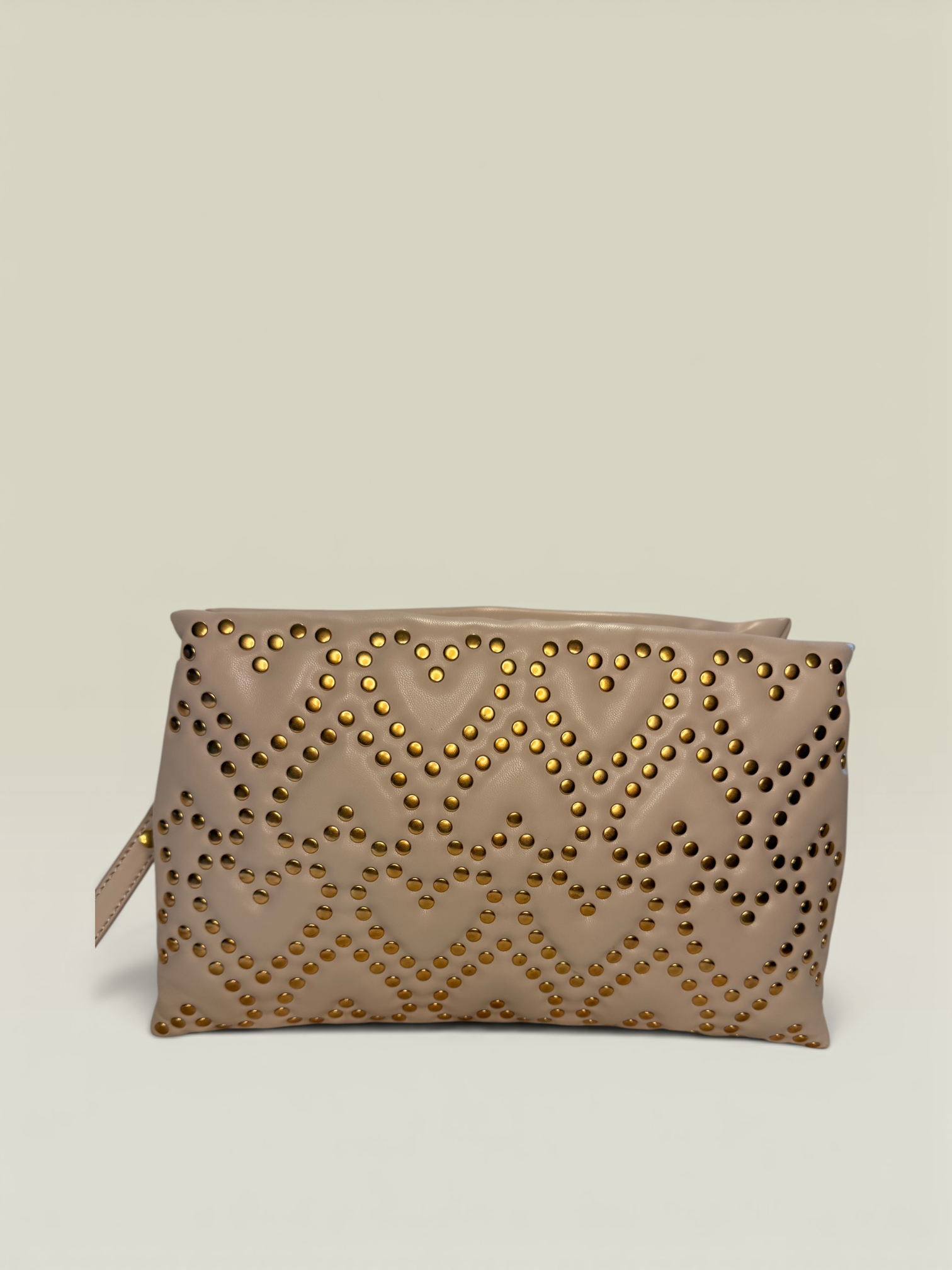 Rebecca Minkoff Heart Stud Quilt Pillow Clutch