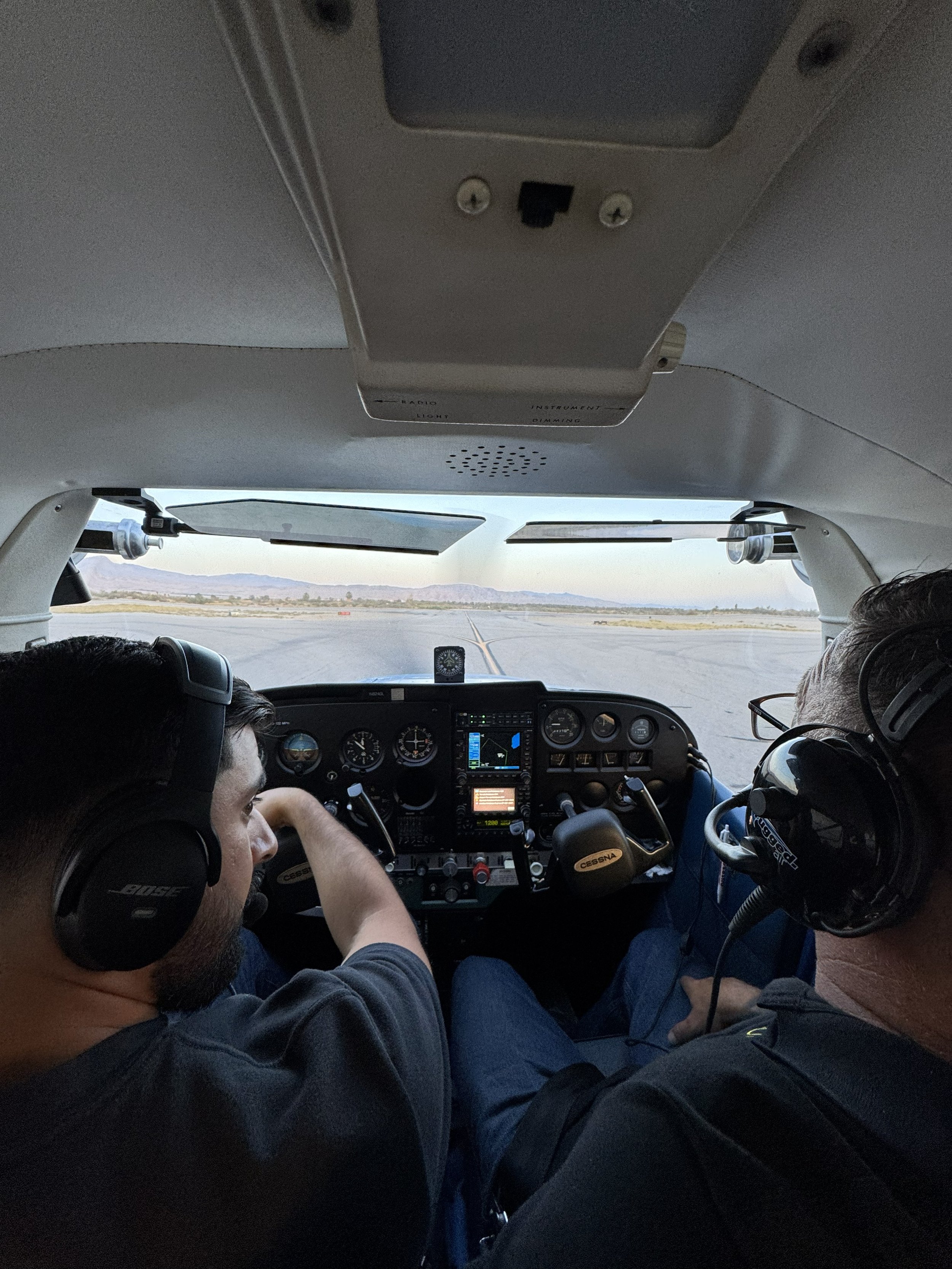 daniel and johnny in plane.jpeg