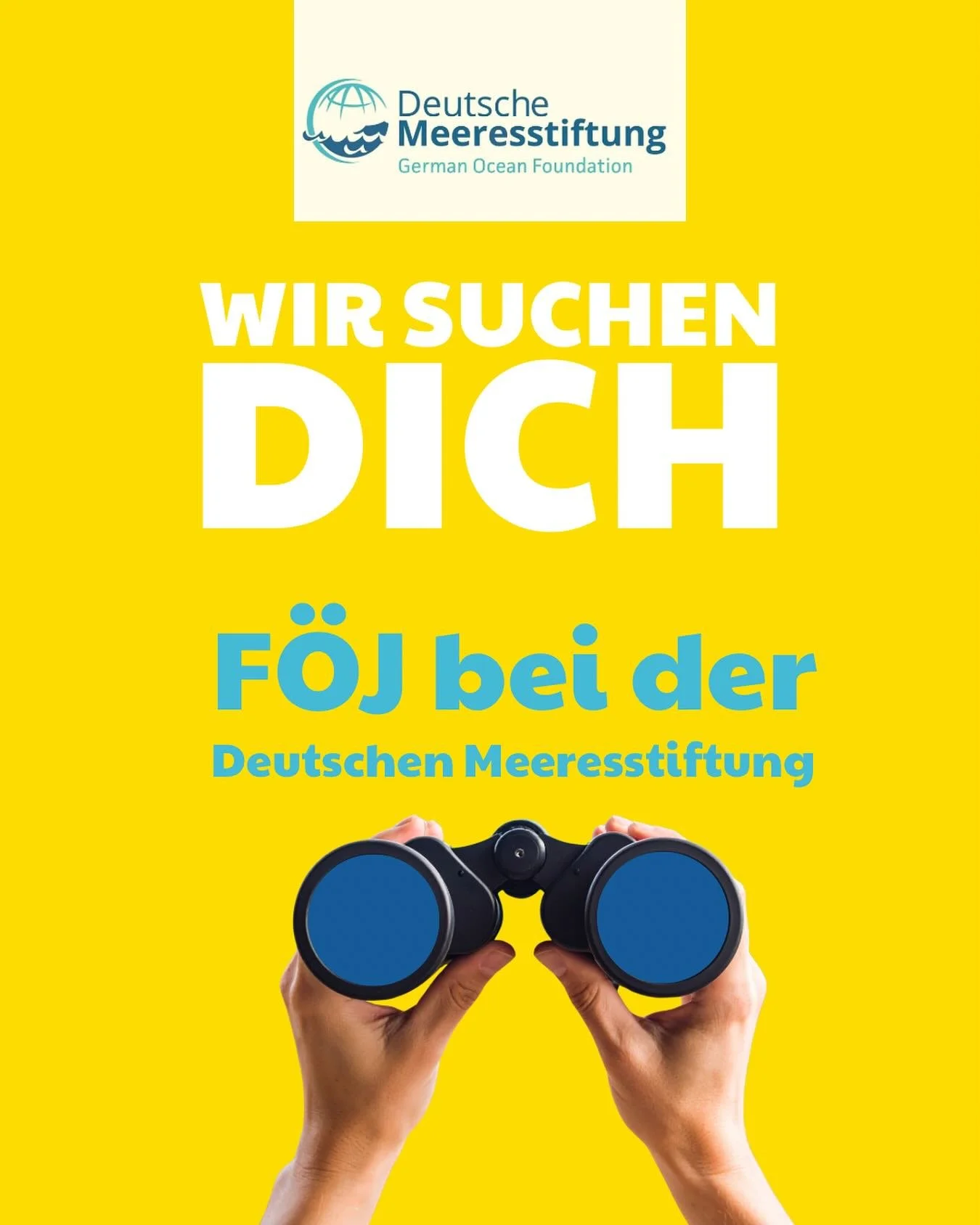 Wir bieten f&uuml;r den Jahrgang 2026/27 eine F&Ouml;J Stelle bei der Deutschen Meeresstiftung an.

Organisation ist deine Leidenschaft? Du sch&auml;tzt ein interdisziplin&auml;res Arbeitsfeld mit t&auml;glich wechselnden Anforderungen und Herausford