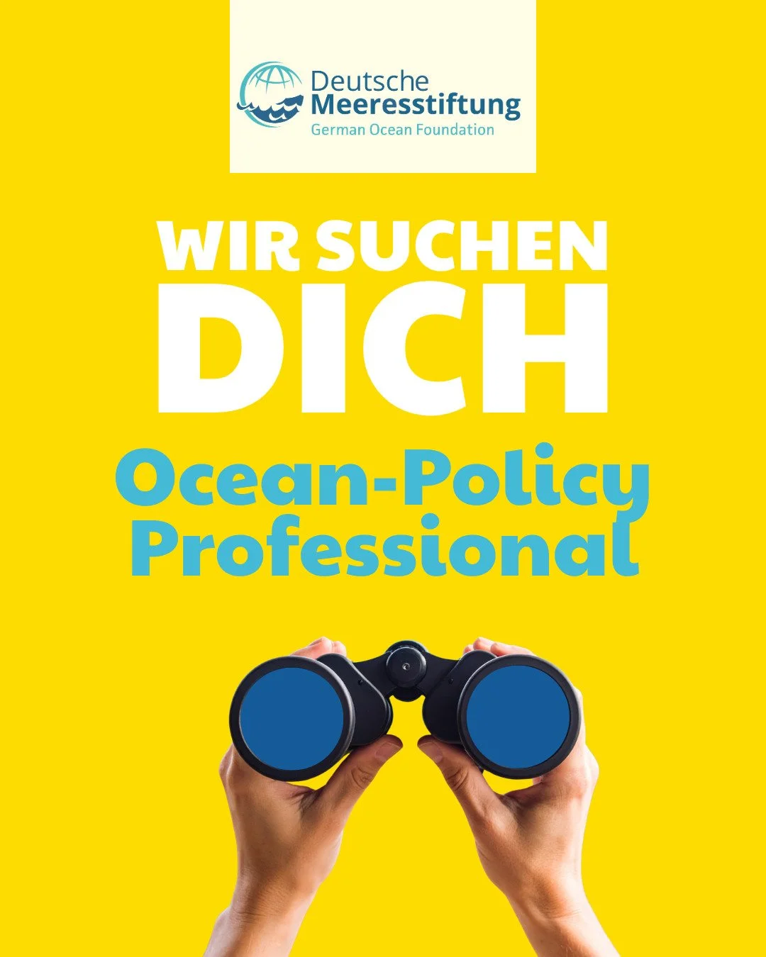 Unser Team sucht Unterst&uuml;tzung in den Bereichen Policy und Wissenschaft. Ausgeschrieben ist beides auf unserer Webseite: https://www.meeresstiftung.de/engagieren #stellenausschreibungen
#OceanPolicy #ScienceCoach #Nachhaltigkeit #Meeresschutz #K