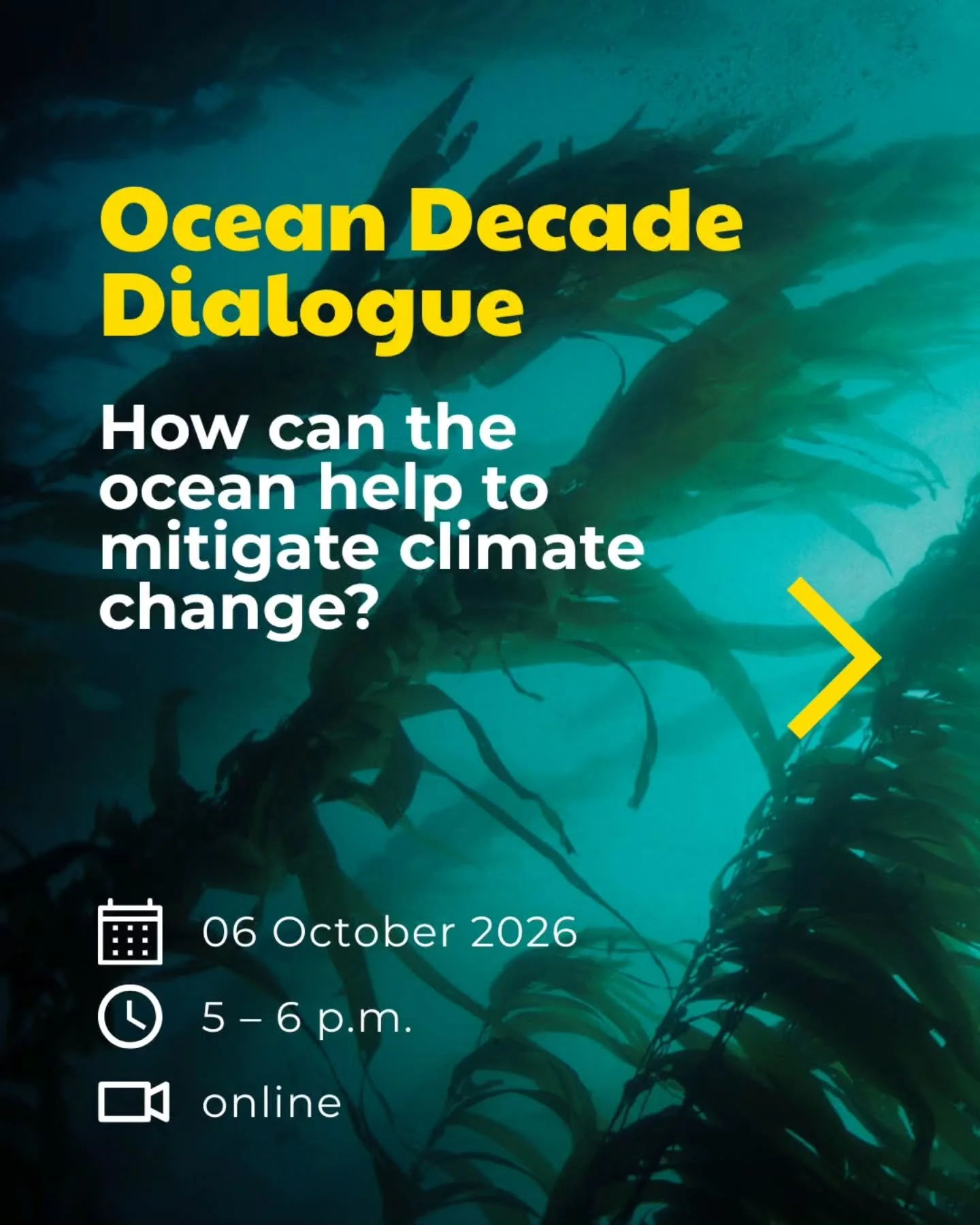 Join us for the next Ocean Decade Dialogue with Prof. Victor Smetacek! 🙌

The focus will be on the 5th challenge of the #oceandecade: Enhance understanding of the ocean-climate nexus and generate knowledge and solutions to mitigate, adapt and build 