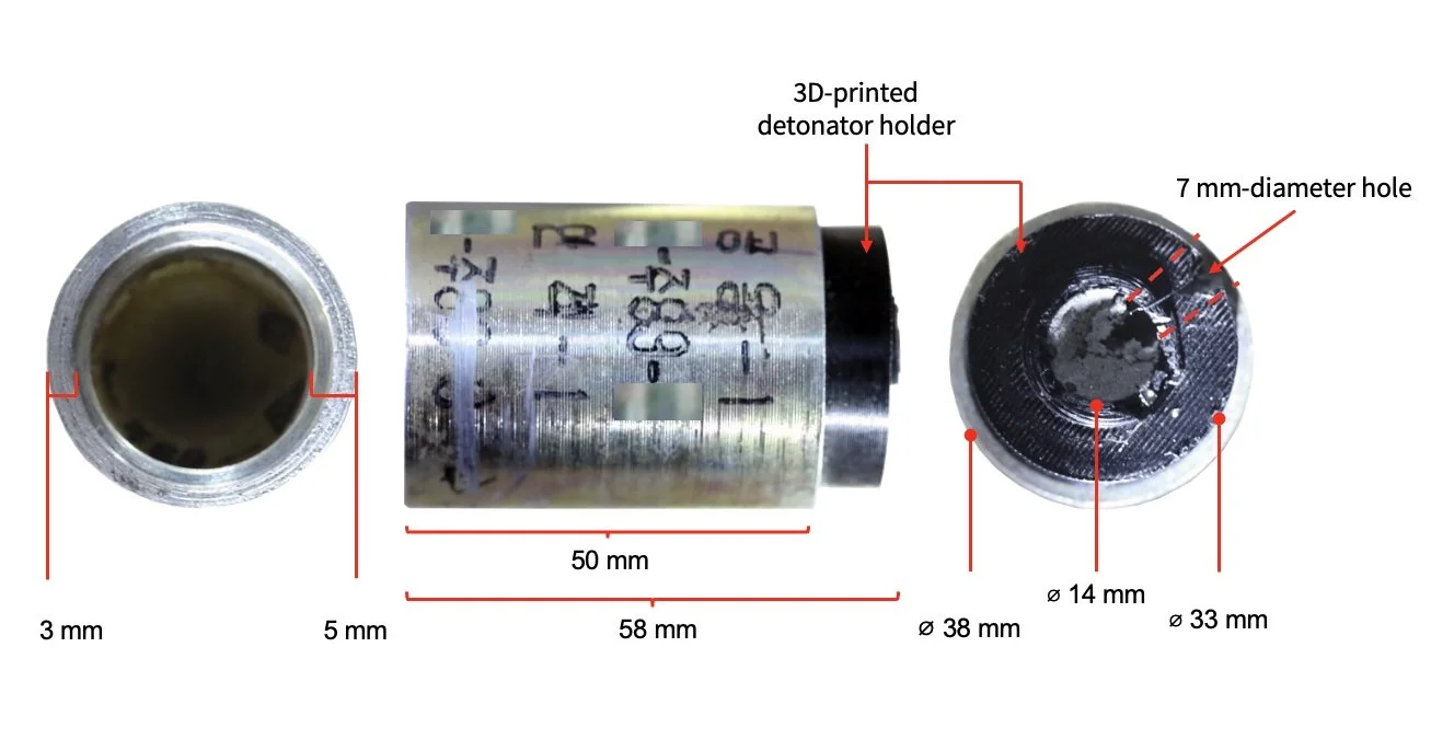  DPRK-produced copy of the US M42 High-Explosive, Dual-Purpose (HEDP) submunition (Source: CAR)