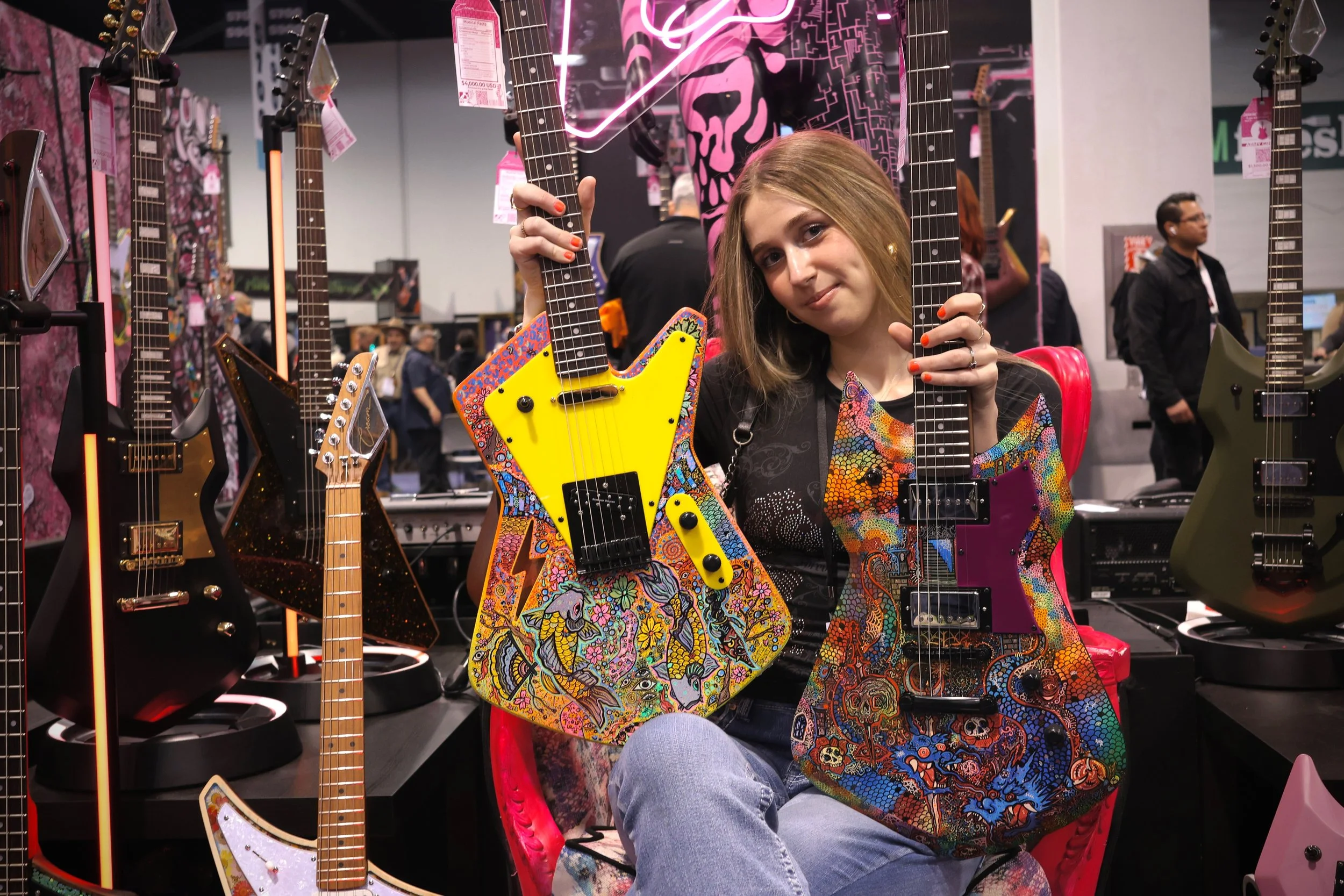 NAMM 2026!! Rosati X Cream Guitars