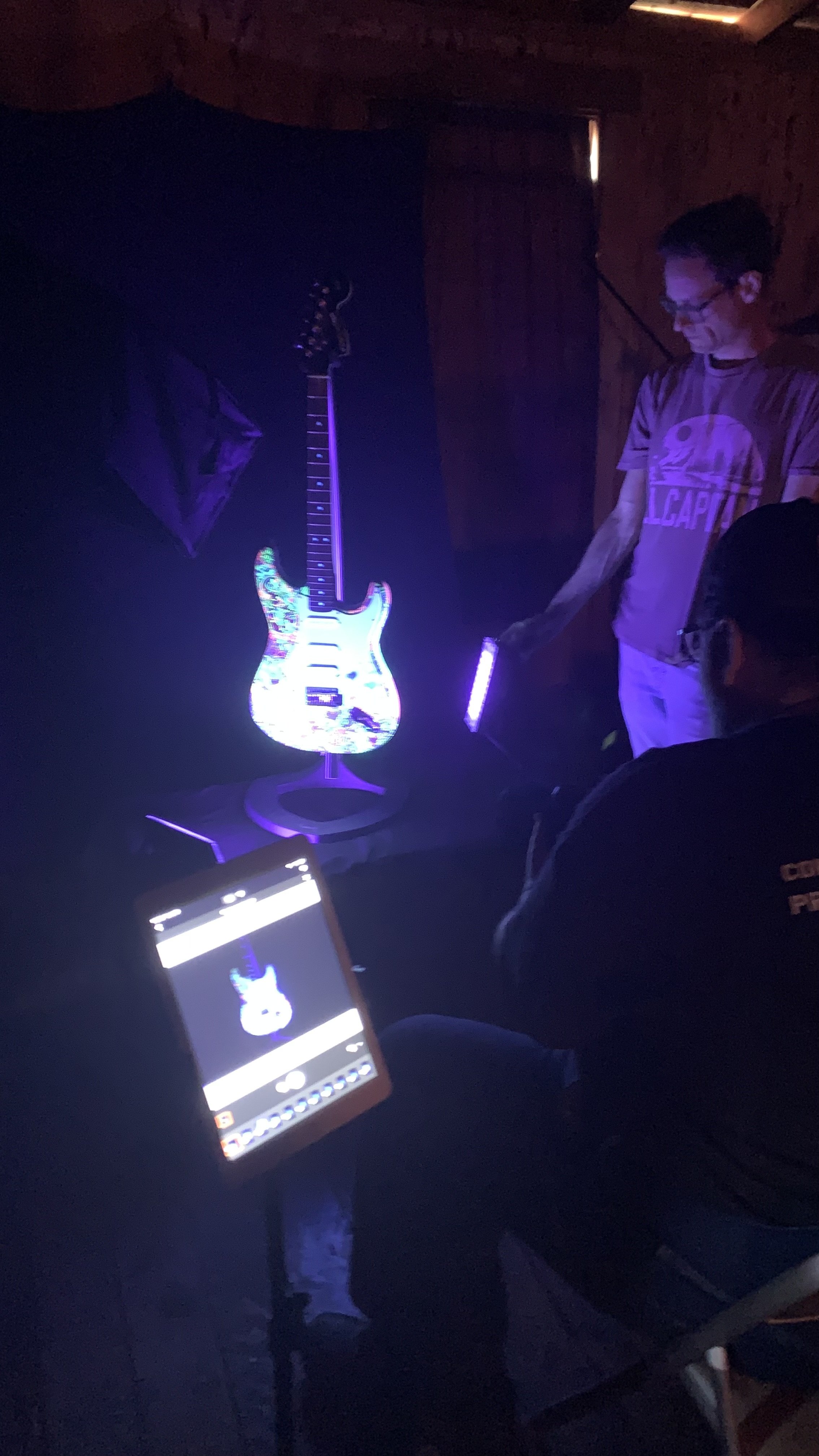 Behind the Scenes! Art photoshoot day with Enrico Spadoni 📸 & Cameron from Danville Music! 🎸