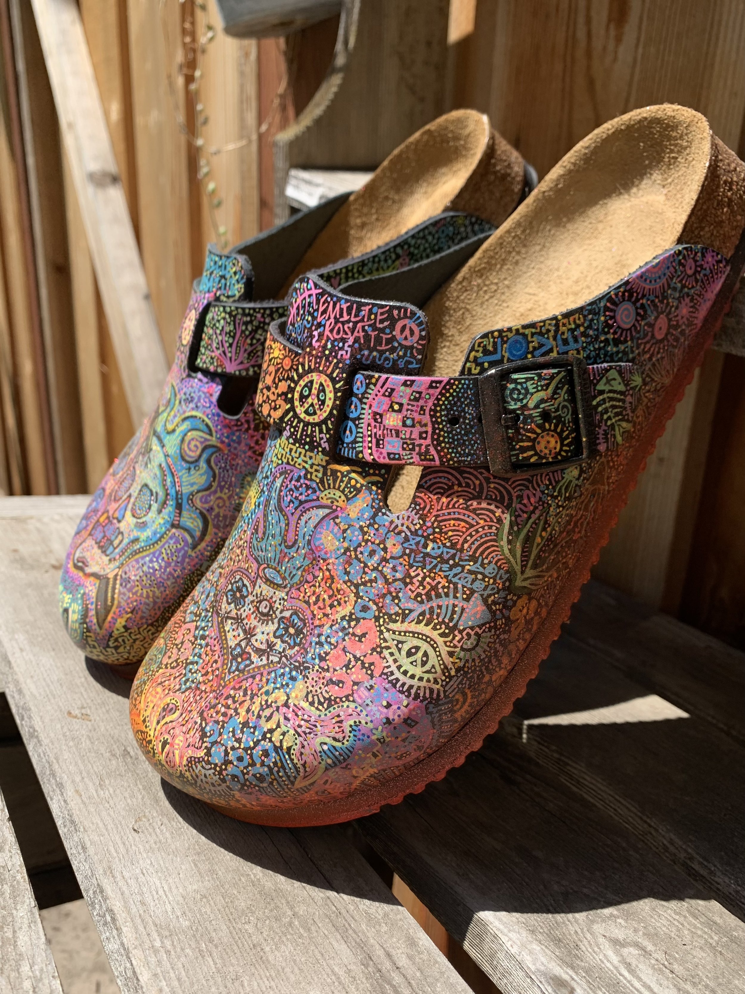 Custom Birkenstock Clogs!