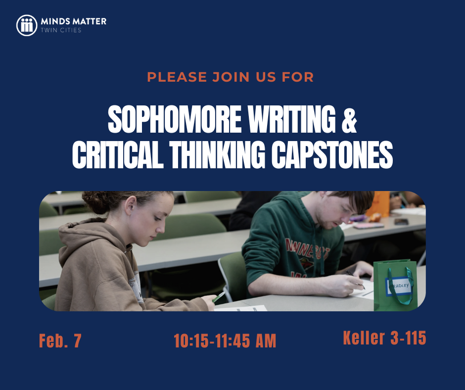 Sophomore Writing and Critical Thinking Capstones