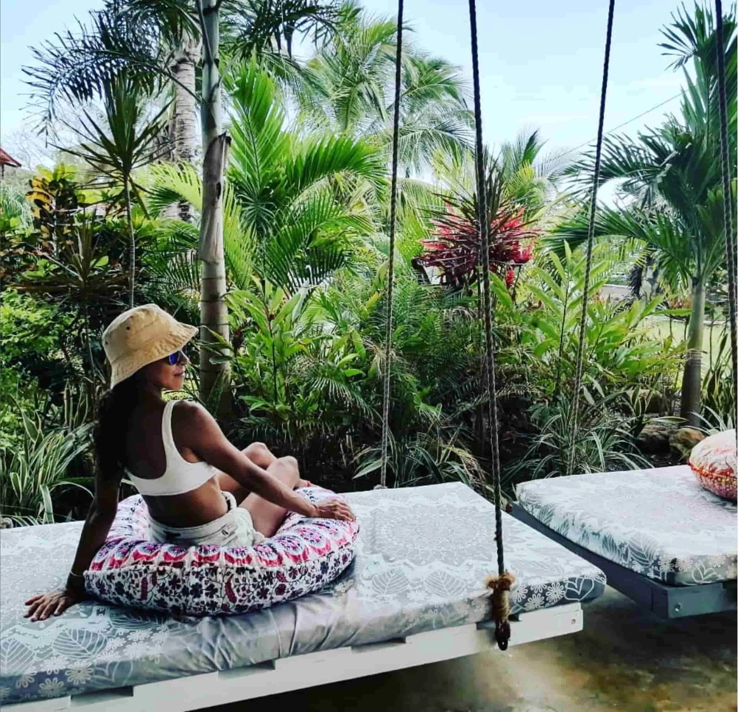 relax by the pool at Guanico Beach Resort