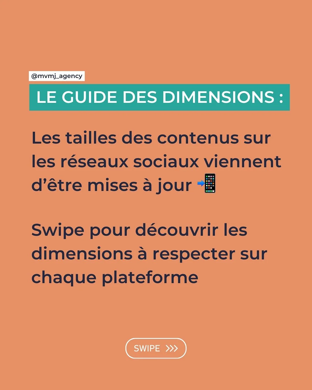 Tu es en com&rsquo; ou en marketing ? Tu cr&eacute;es du contenu ?

On a regroup&eacute; dans un seul post les dimensions des visuels pour les principales plateformes ✨
Fini les images mal cadr&eacute;es : tout est l&agrave;, clair et pr&ecirc;t &agr