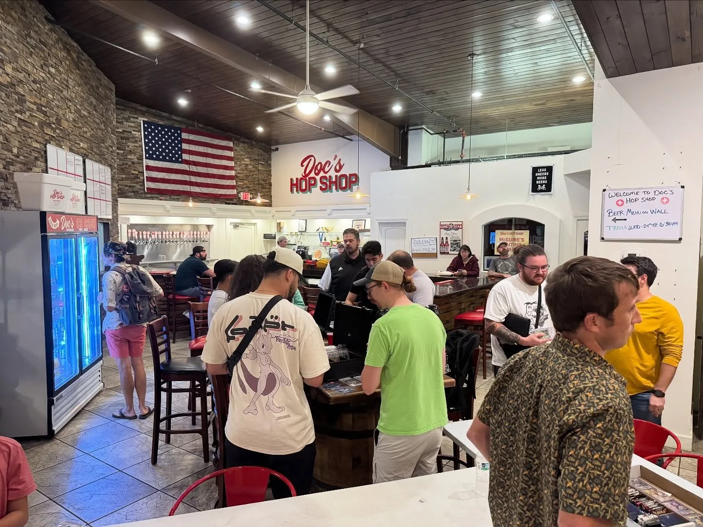 Some snaps from trade night📸

Shoutout to Becca at Doc&rsquo;s Hop Shop for helping us!!

#cardsonthecoast #sportscards #sports #football #basketball #baseball #panini #topps #pokemon #tcg #cardshow