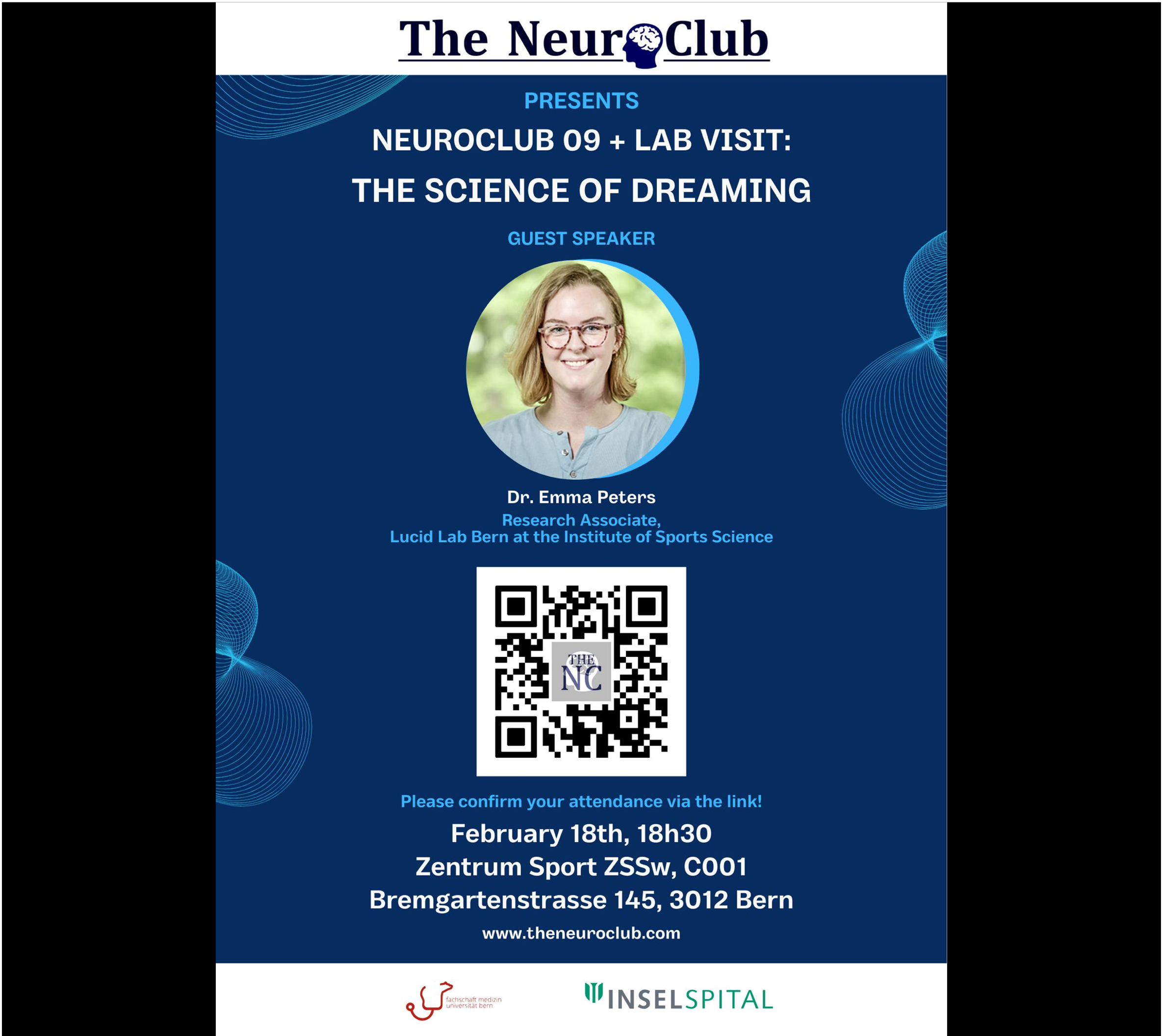 NeuroClub 09 + Lab Visit: The Science of Dreaming