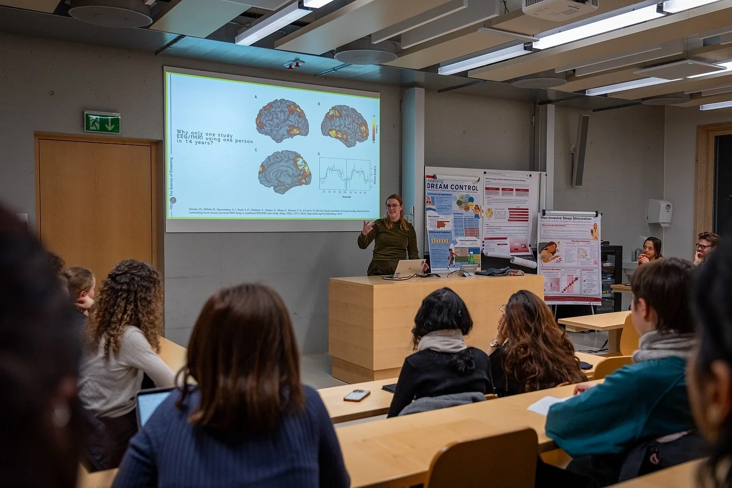 Last Wednesday evening felt almost surreal &mdash; but we promise, it wasn&rsquo;t a lucid dream. 💭✨

Over 50 curious neuroenthusiastic minds &mdash; medical students, PhDs, and postdocs &mdash; gathered at the @lucidlabbern at ISPW at the @universi