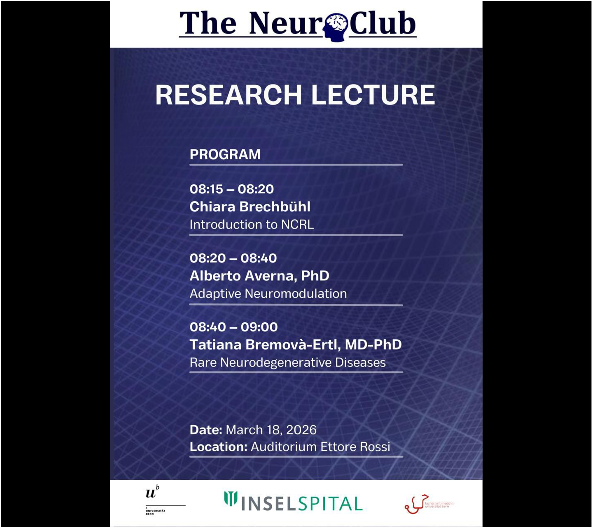 NeuroClub Research Lecture 2026