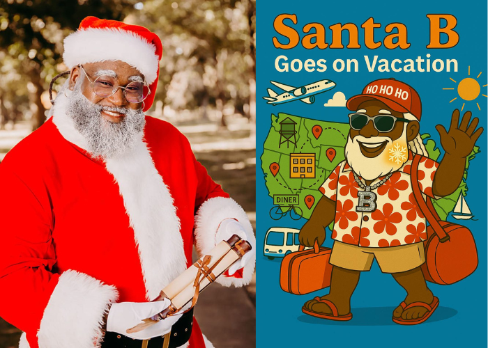Santa B Book Day