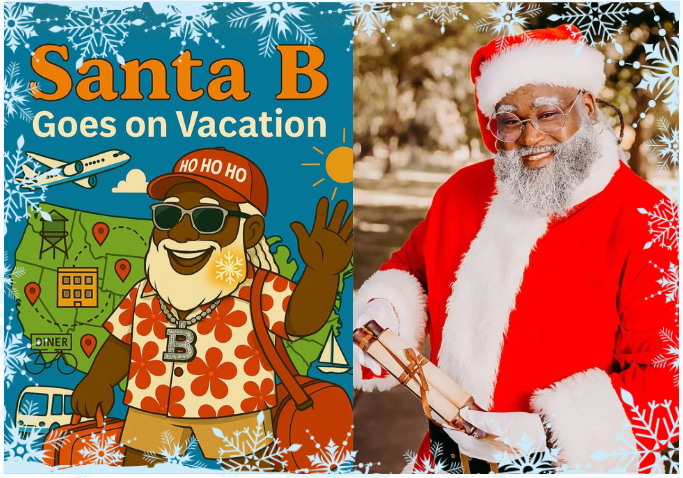 Santa B (and his book) Returns!