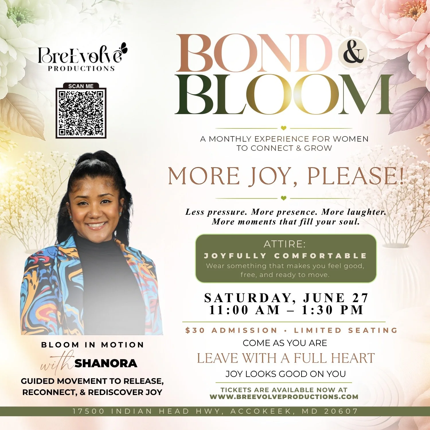 Your calendar has room for everybody else&hellip; but does it have room for YOU? 👀🌸

This is your invitation.

Bond &amp; Bloom is where girls&rsquo; day meets growth day &mdash; a space to laugh, connect, breathe, move, and leave feeling lighter t