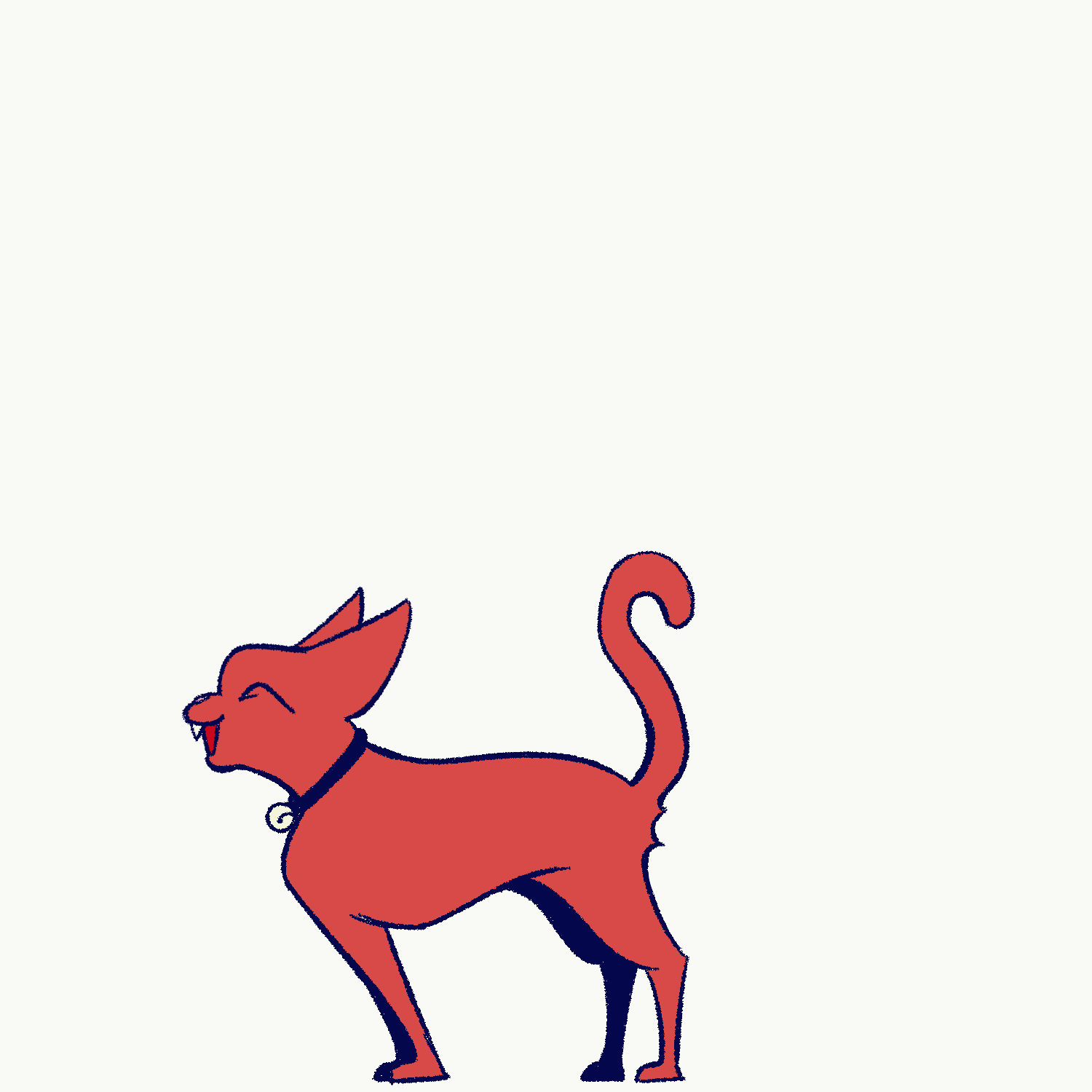 character animations made for an interactive animation in Unity! play here: https://saeiken.itch.io/kitty-animations