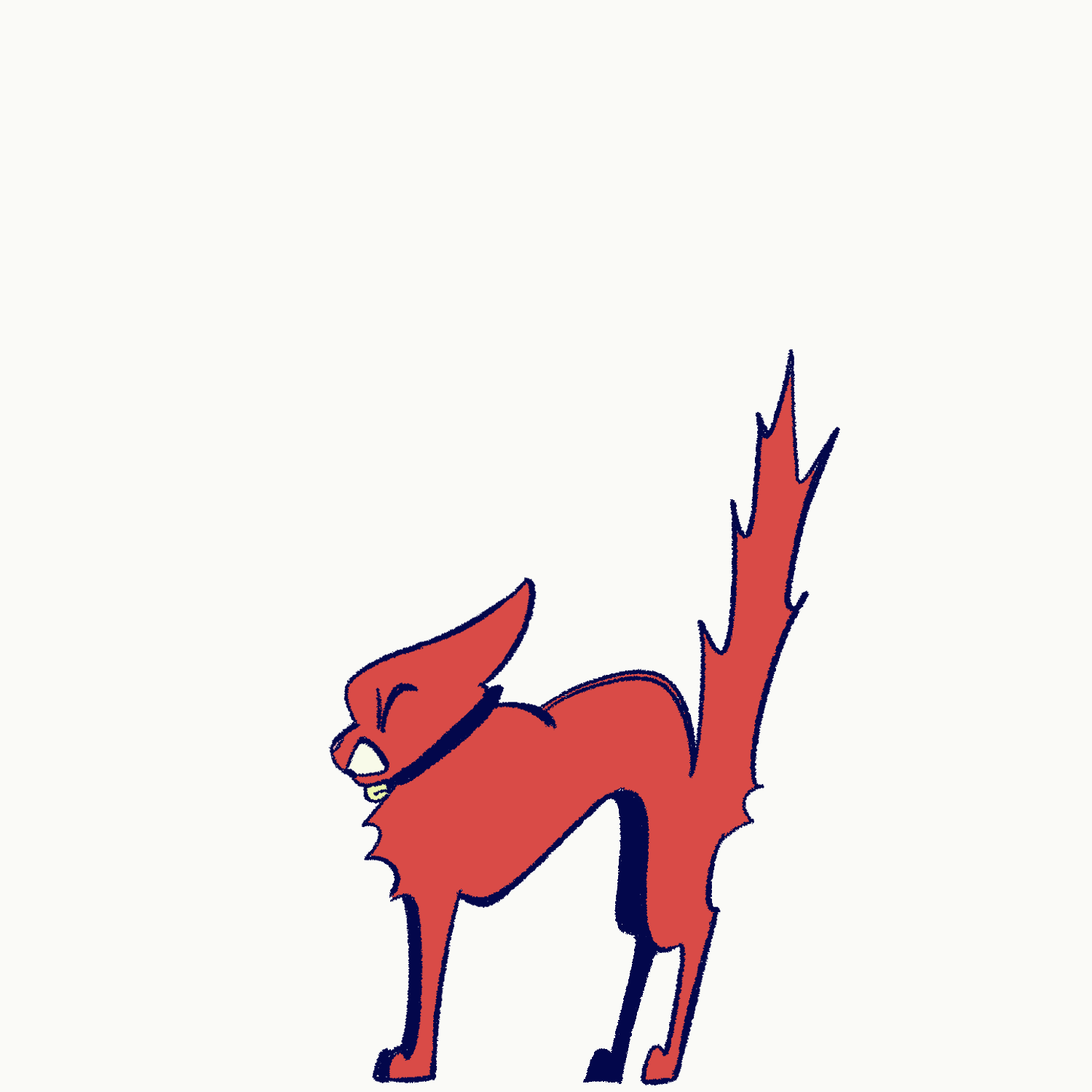 character animations made for an interactive animation in Unity! play here: https://saeiken.itch.io/kitty-animations