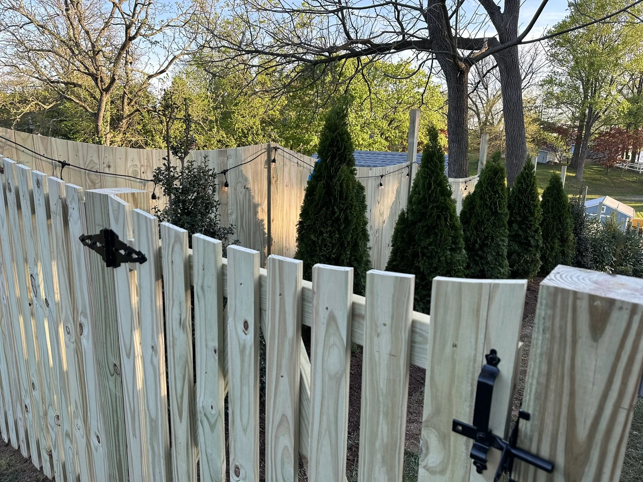Fence w/Concave & Vegetation Added