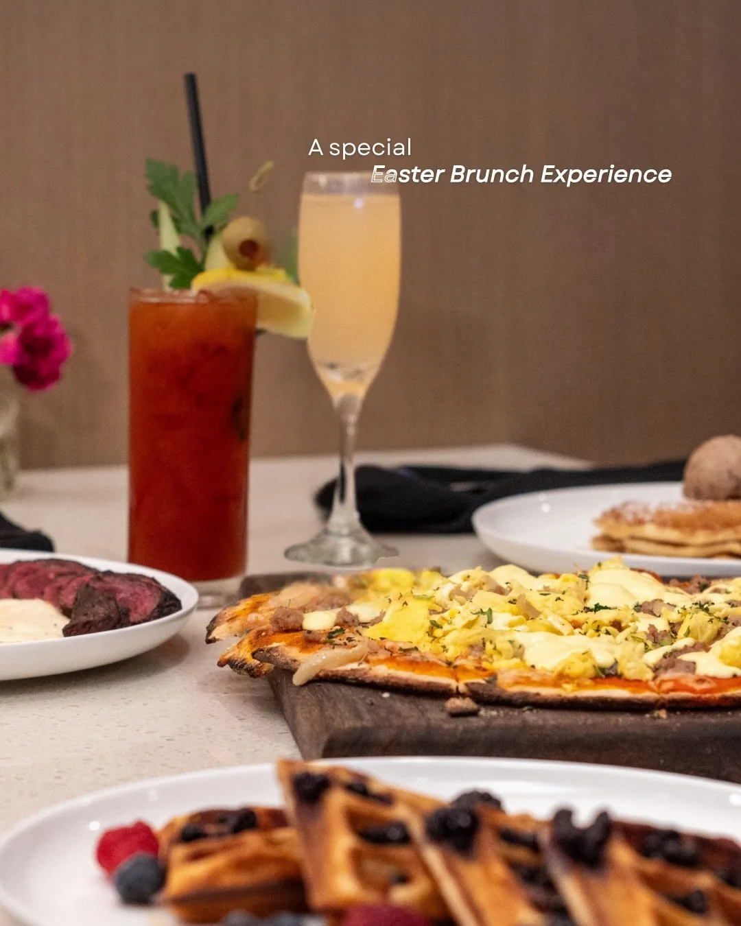 Brunch is now avialable at #BOSCTampa 🍾

Brunch at Bosc. fresh, flavorful, and just what your
weekend called for. Now serving Saturdays &amp; Sundays, 10:00am&ndash;3pm.

Join us April 5th for a special Easter brunch experience.

Reserve now.