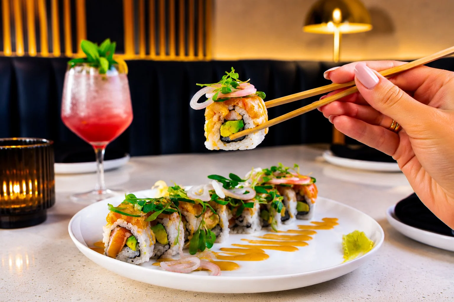 Sushi on your mind this weekend? 🍣✨ It's not too late to secure your brunch reservation 😁 Treat yourself to something elevated this weekend!