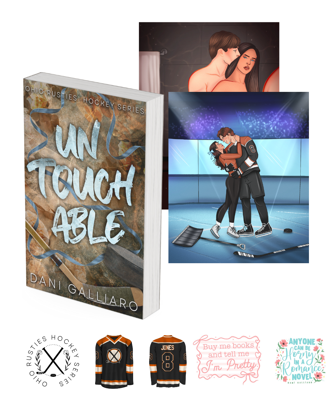 PRE-ORDER Untouchable signed copy