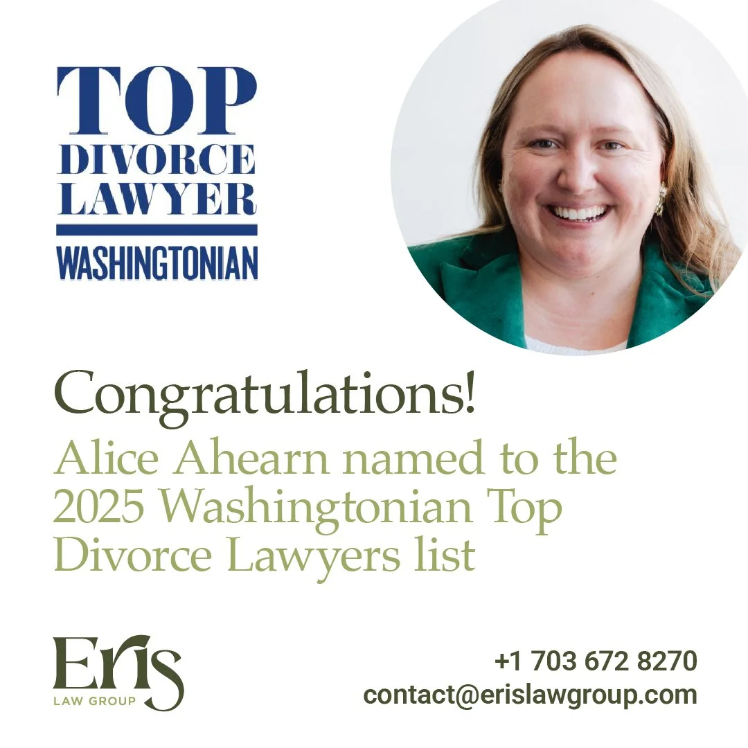 Alice Ahearn named to Washingtonian Top Divorce Attorneys for 2025