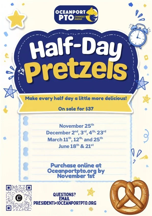 Half Day Pretzels!