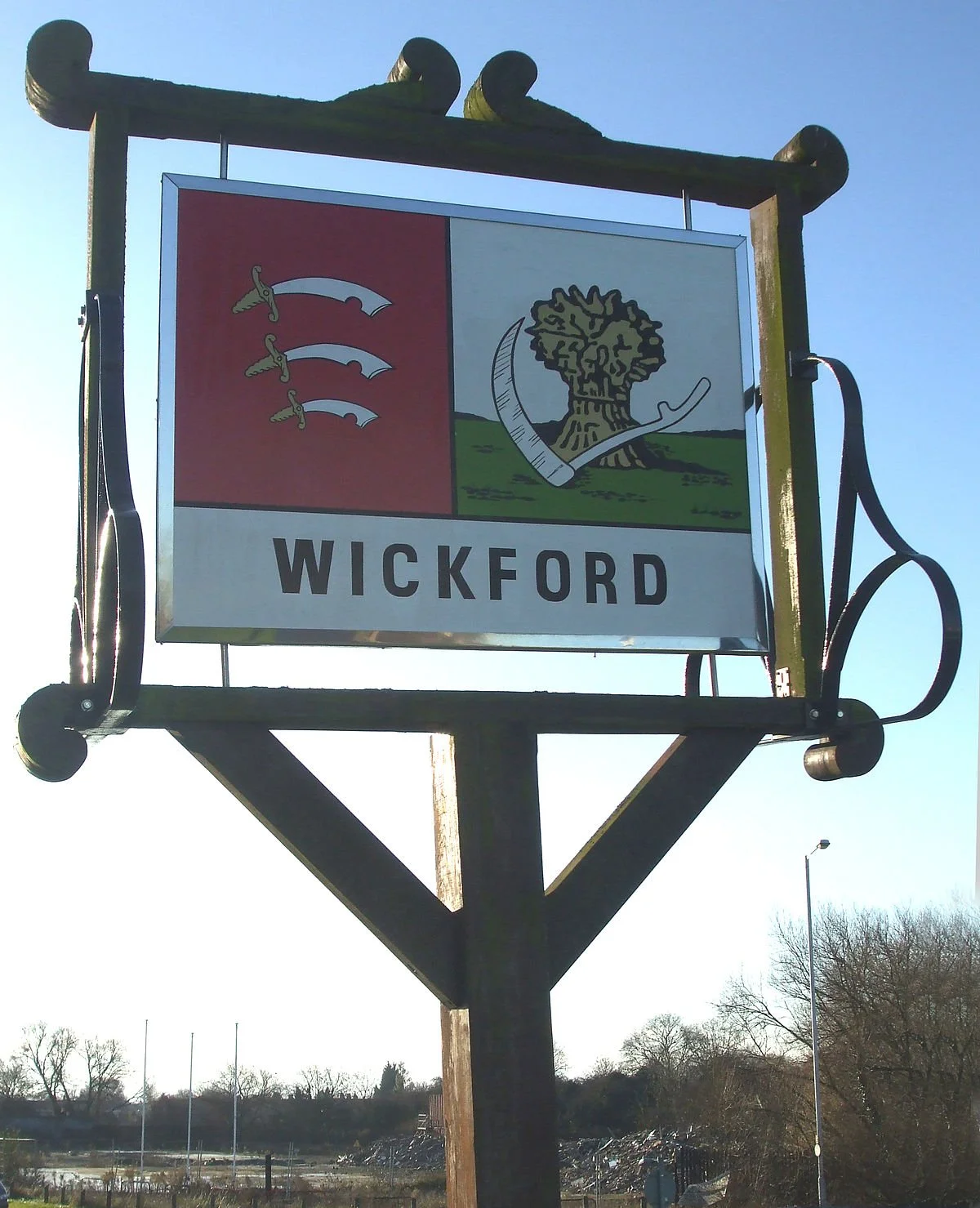 Wickford town sign near LaunchLayer's PC repair and upgrade service base